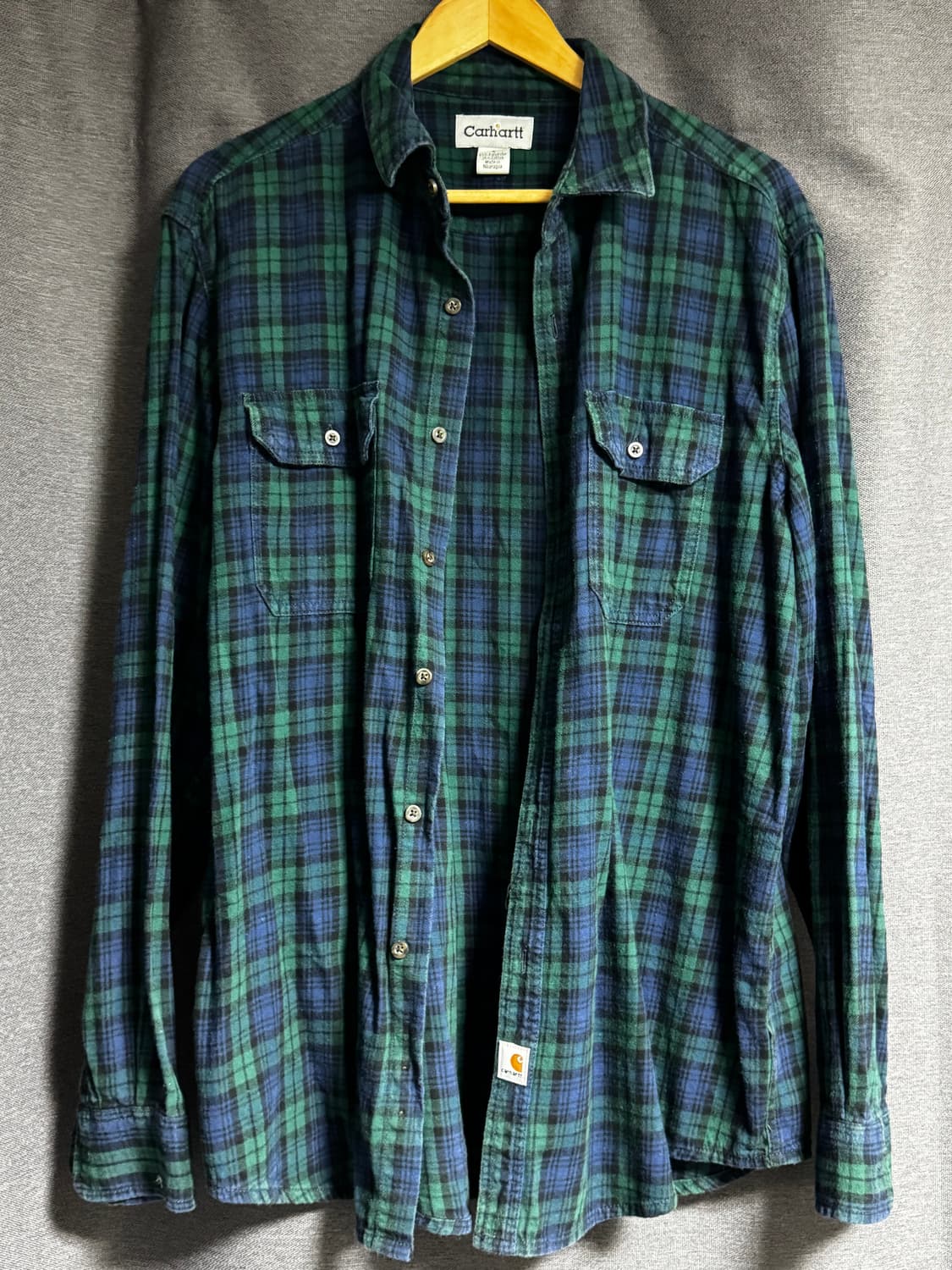 칼하트체크셔츠 상품이미지1