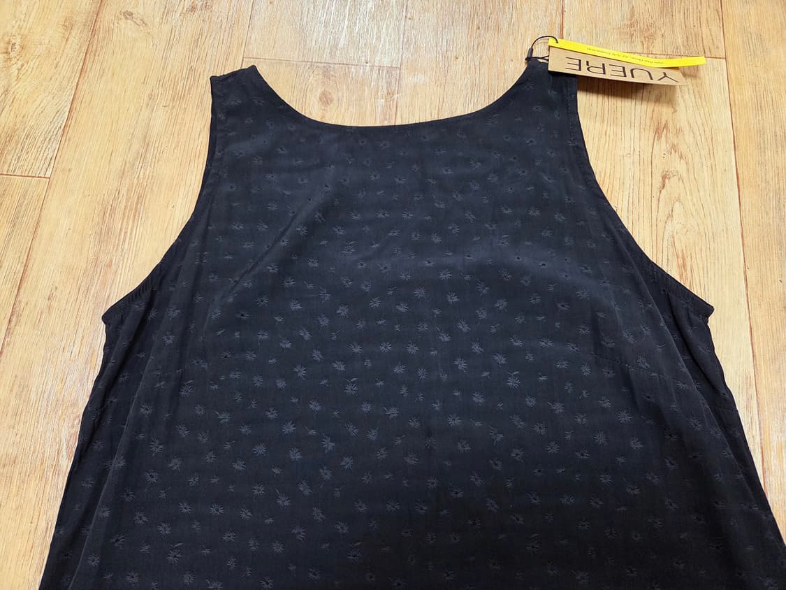 유에르(YUERE) 슬리브리스 롱 원피스 55 새상품 상품이미지7