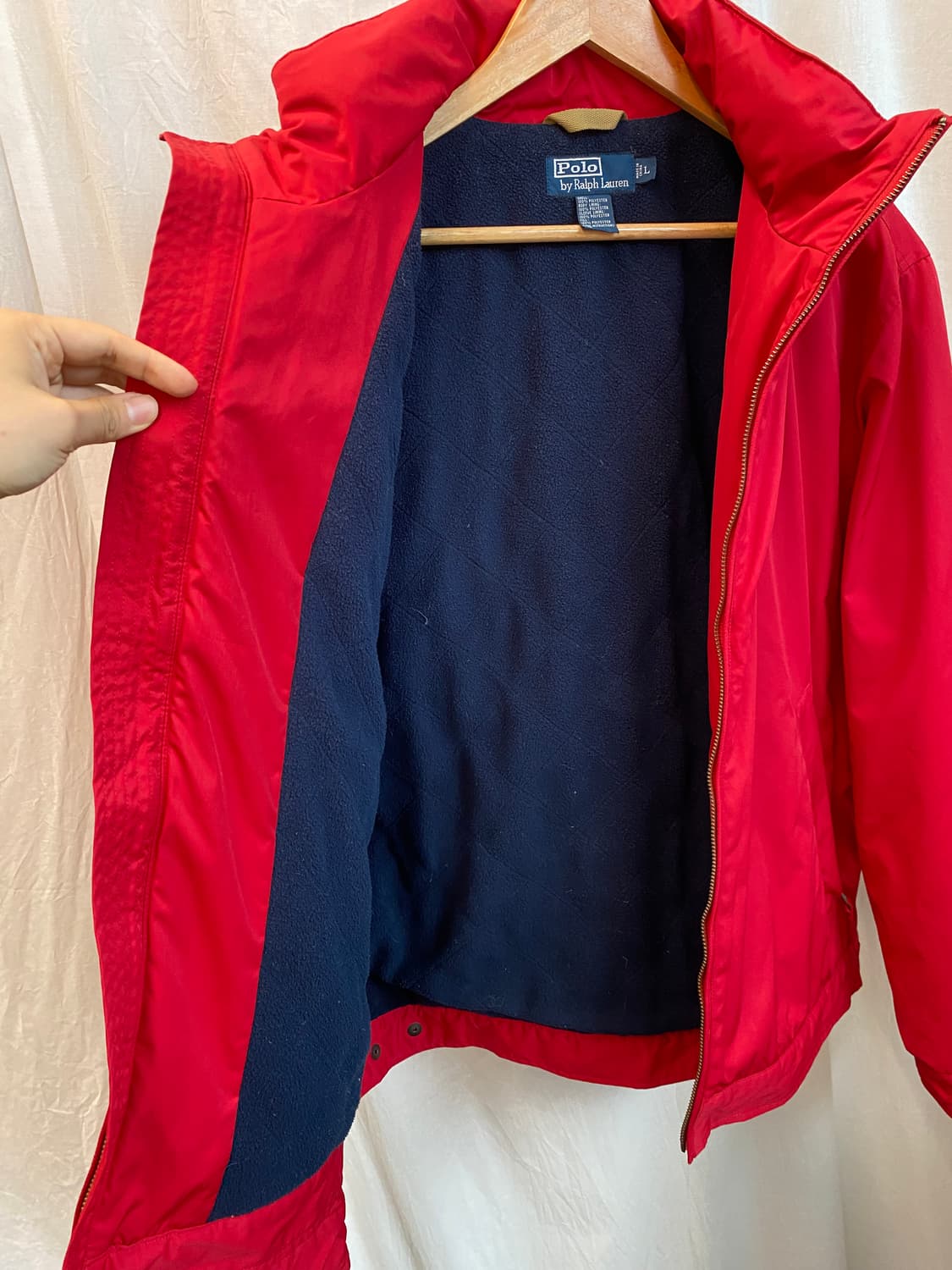 POLO BY RALPH LAUREN 레드 집업 자켓(MEN L) 상품이미지9