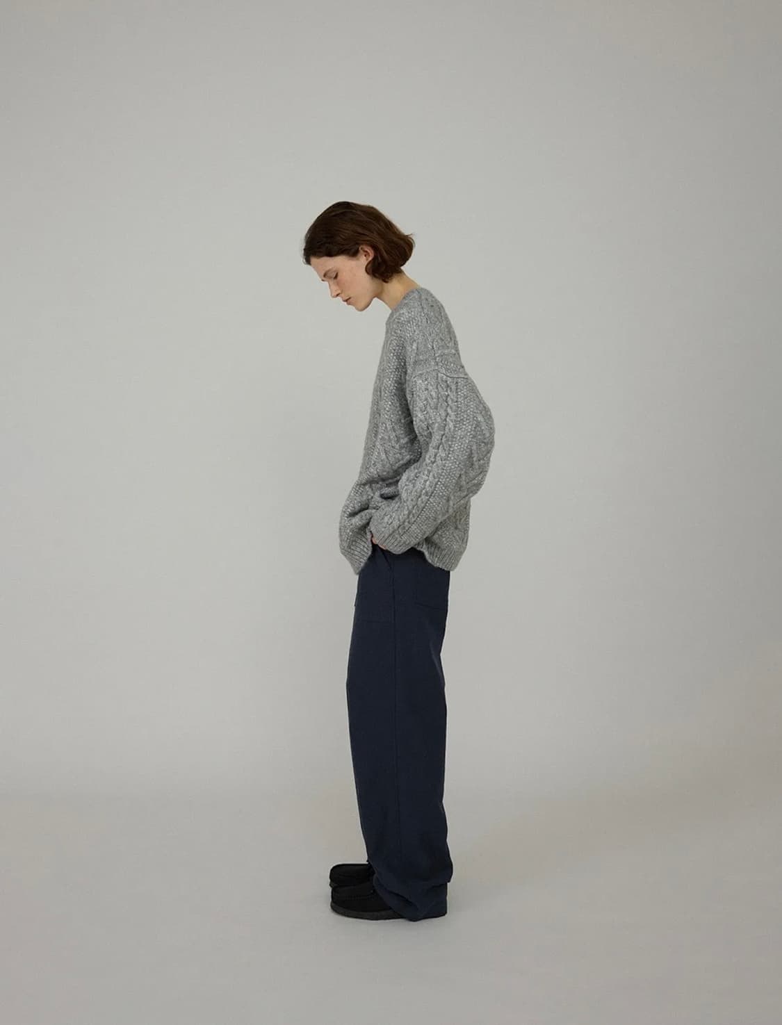 로우 오버핏 울니트 상품이미지2