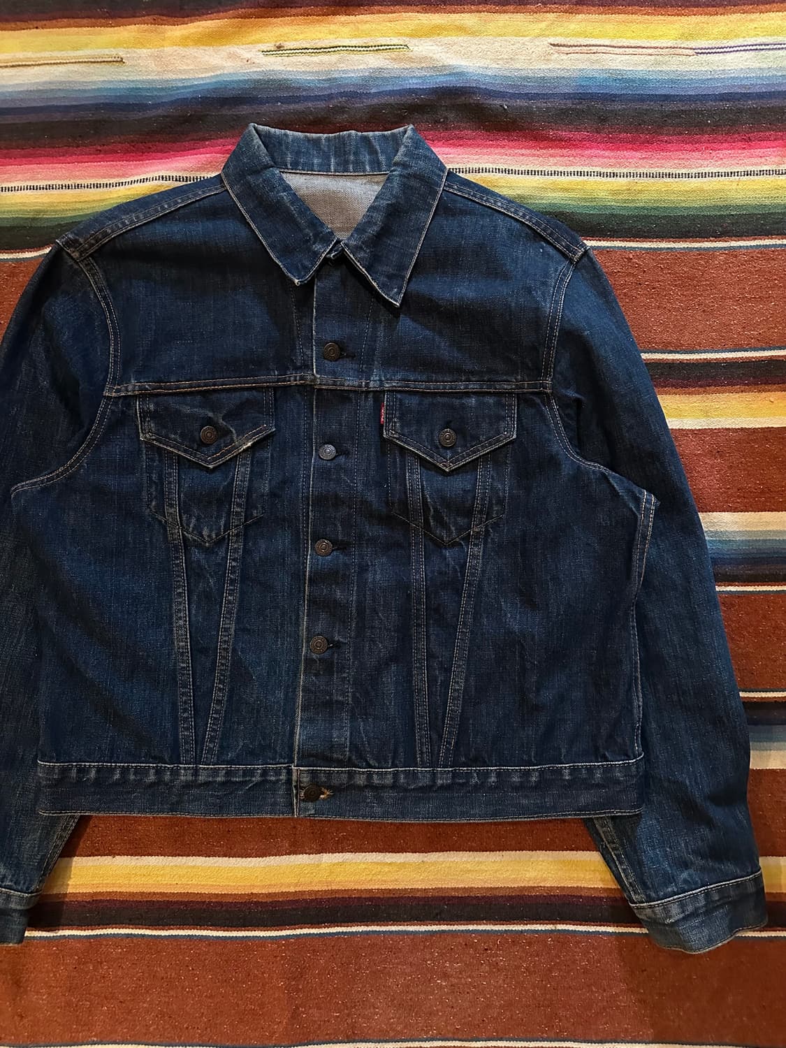 70s USA Levis 70505 Big E Denim Jacket 상품이미지2