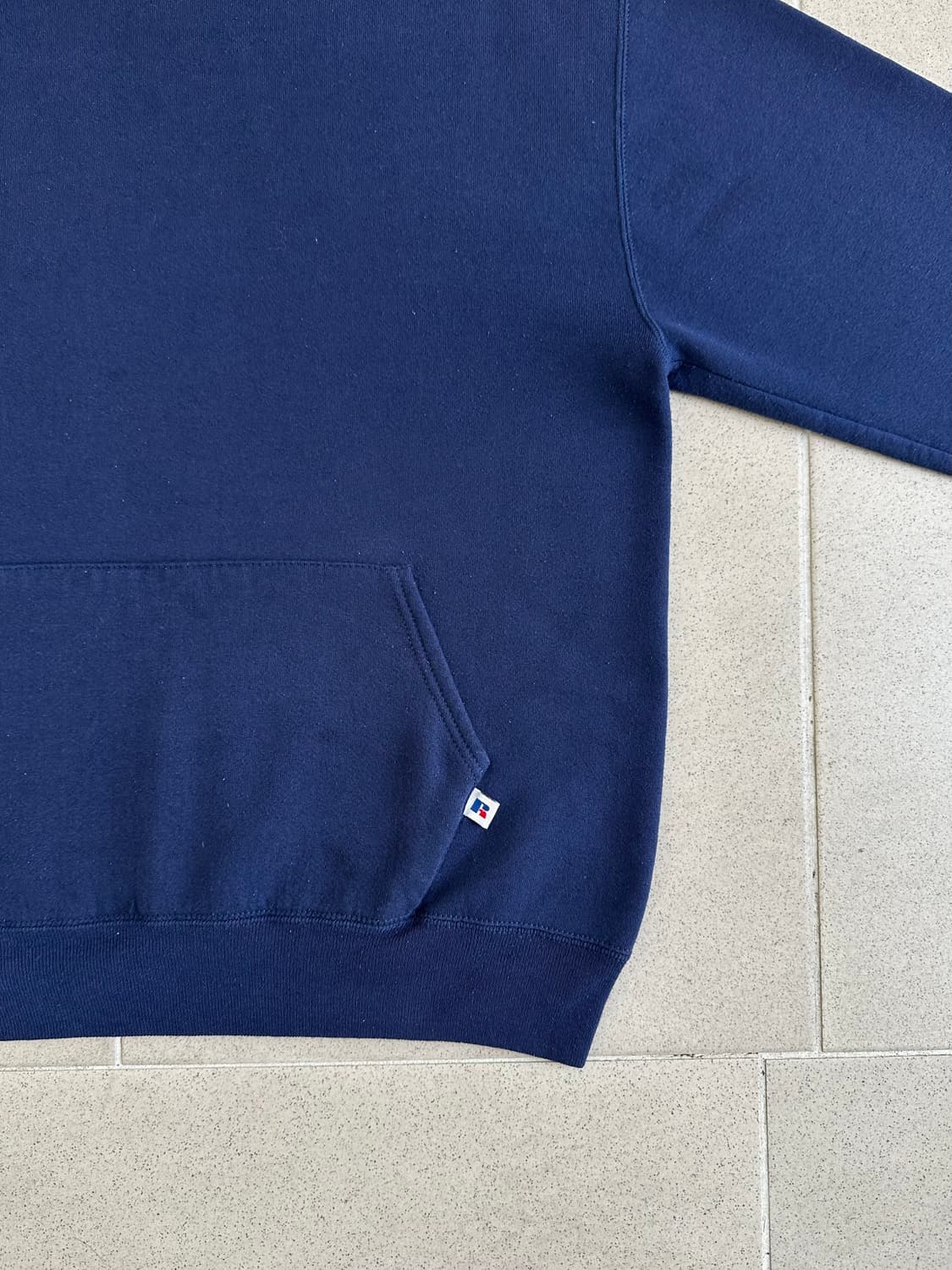 90s 빈티지 러셀 후드 네이비 XL USA 상품이미지3