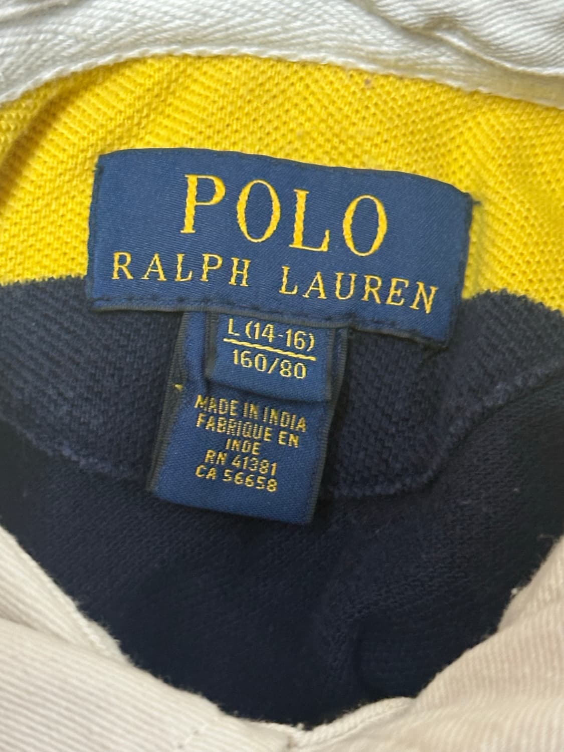 폴로 스트라이프 긴팔 티셔츠 상품이미지3