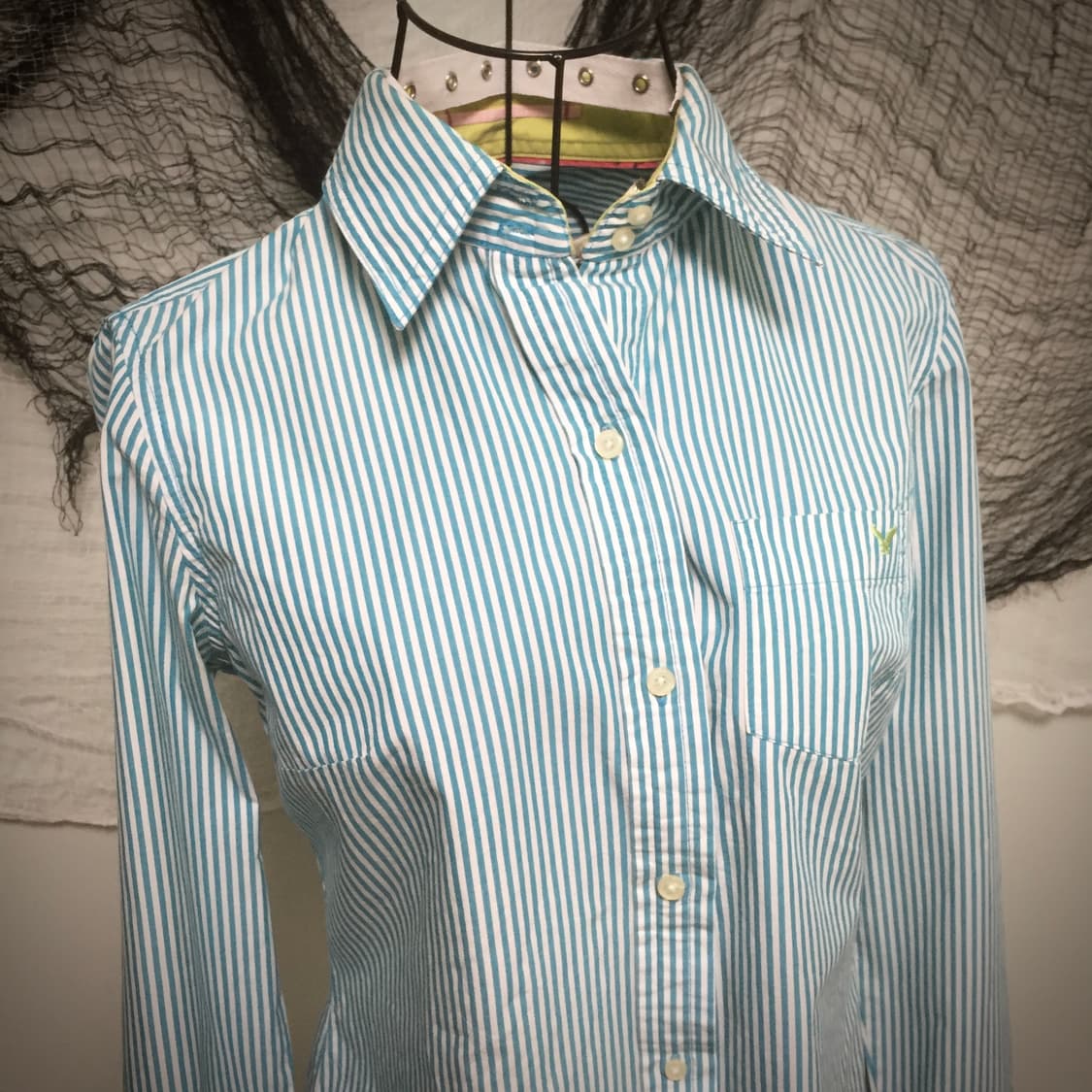 American Eagle fairy mint slim shirt  상품이미지10
