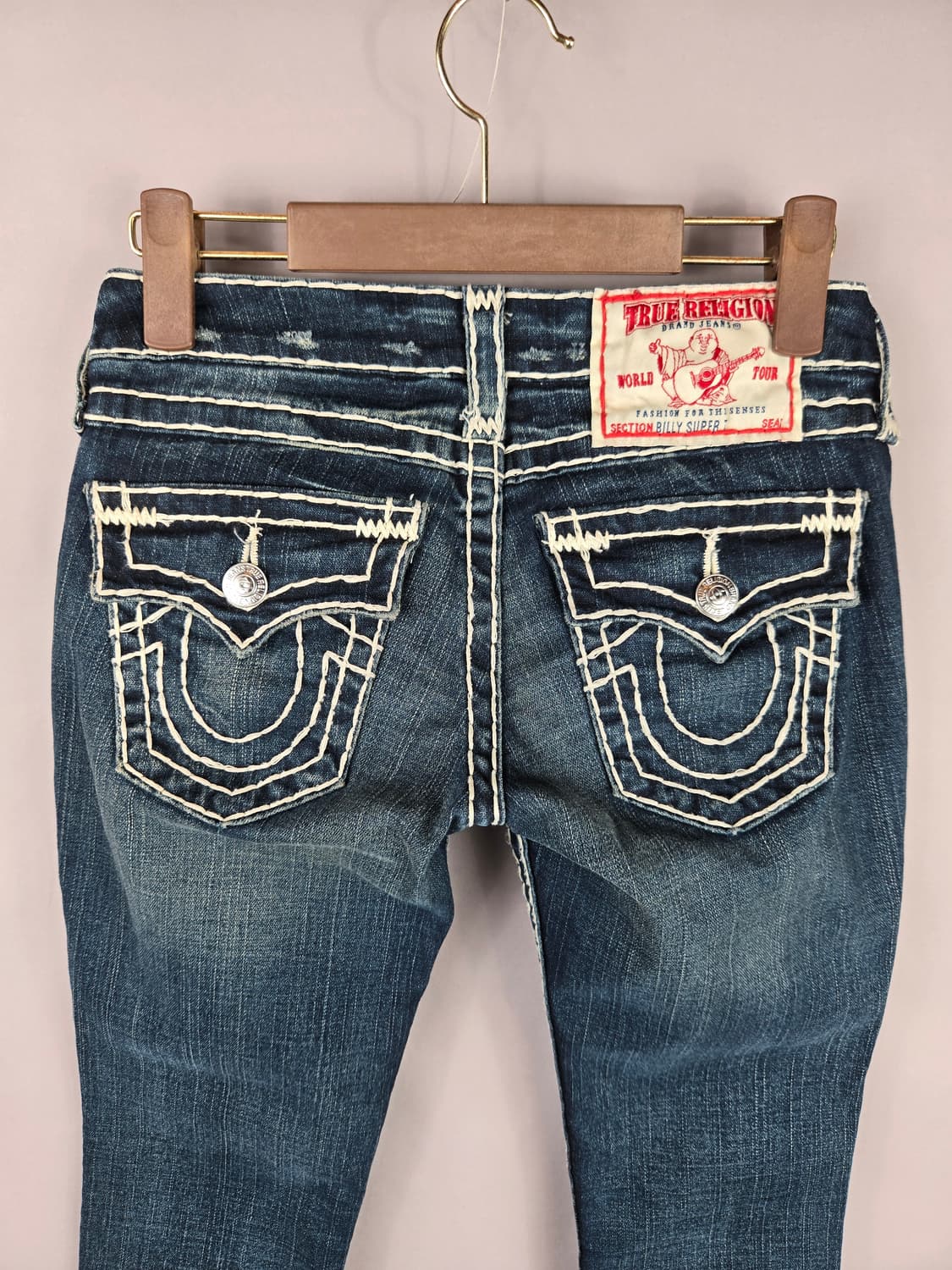 [무료배송]트루릴리전 24 여성 빌리 슈퍼티 스판 데님 팬츠 청바지 정품 상품이미지7