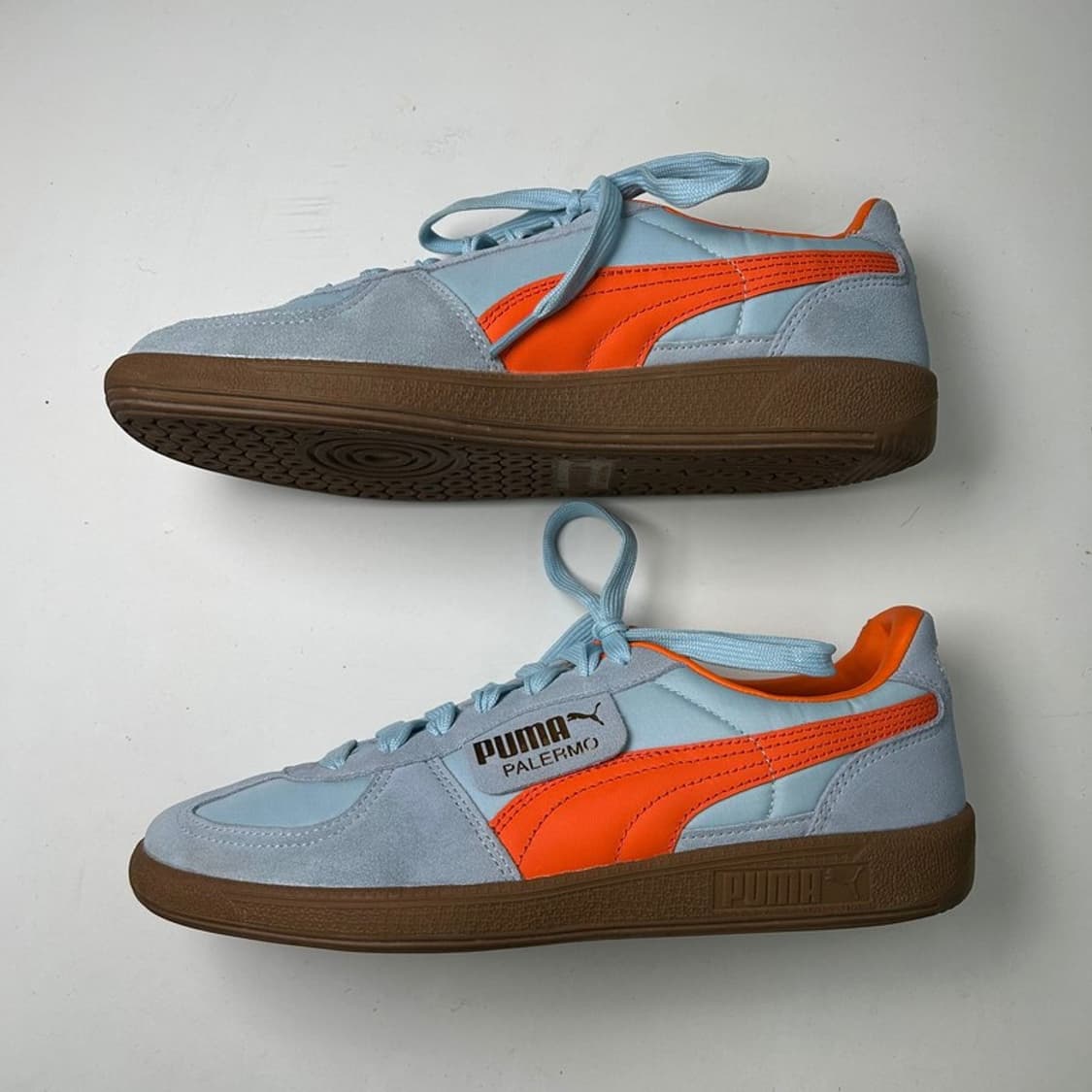 퓨마 팔레르모 OG 실버 스카이 카옌 페퍼 스니커즈 270 상품이미지2
