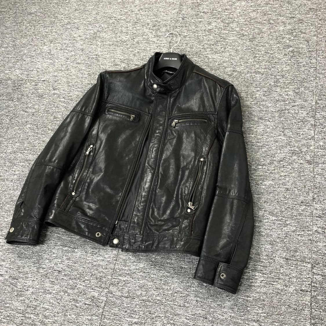 돌체앤가바나 정품 양가죽 레더자켓 레이싱자켓 상품이미지3
