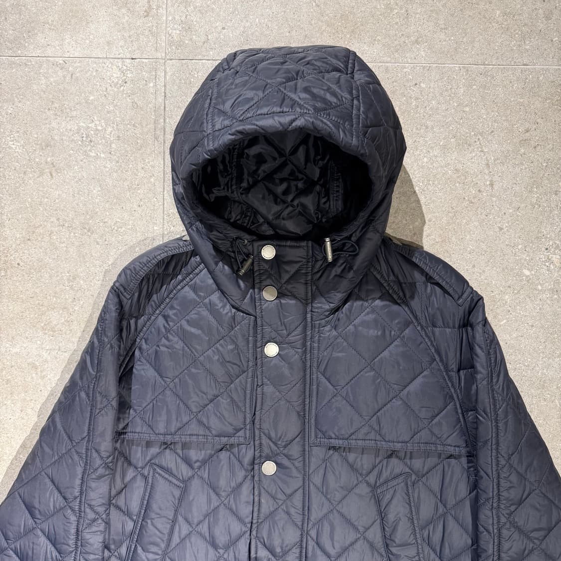 버버리 퀼팅 후드코트 XL 상품이미지2