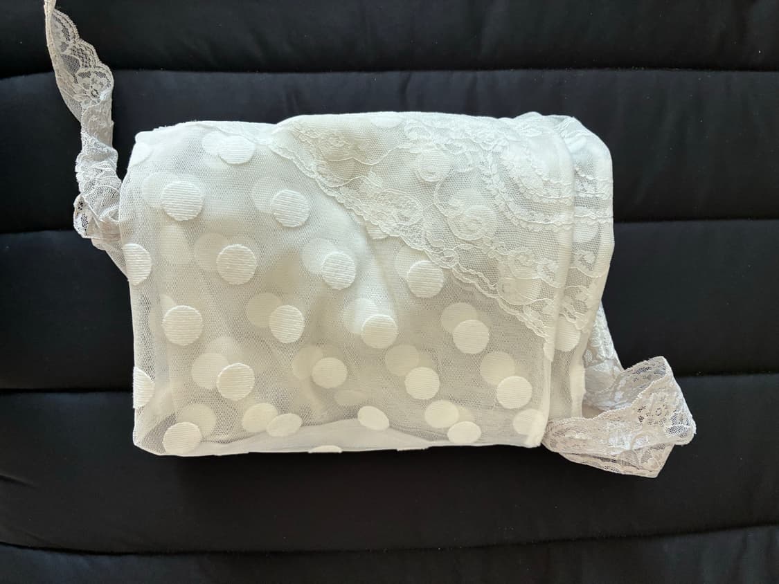 oshigh 레이스 도트 스커트 상품이미지5