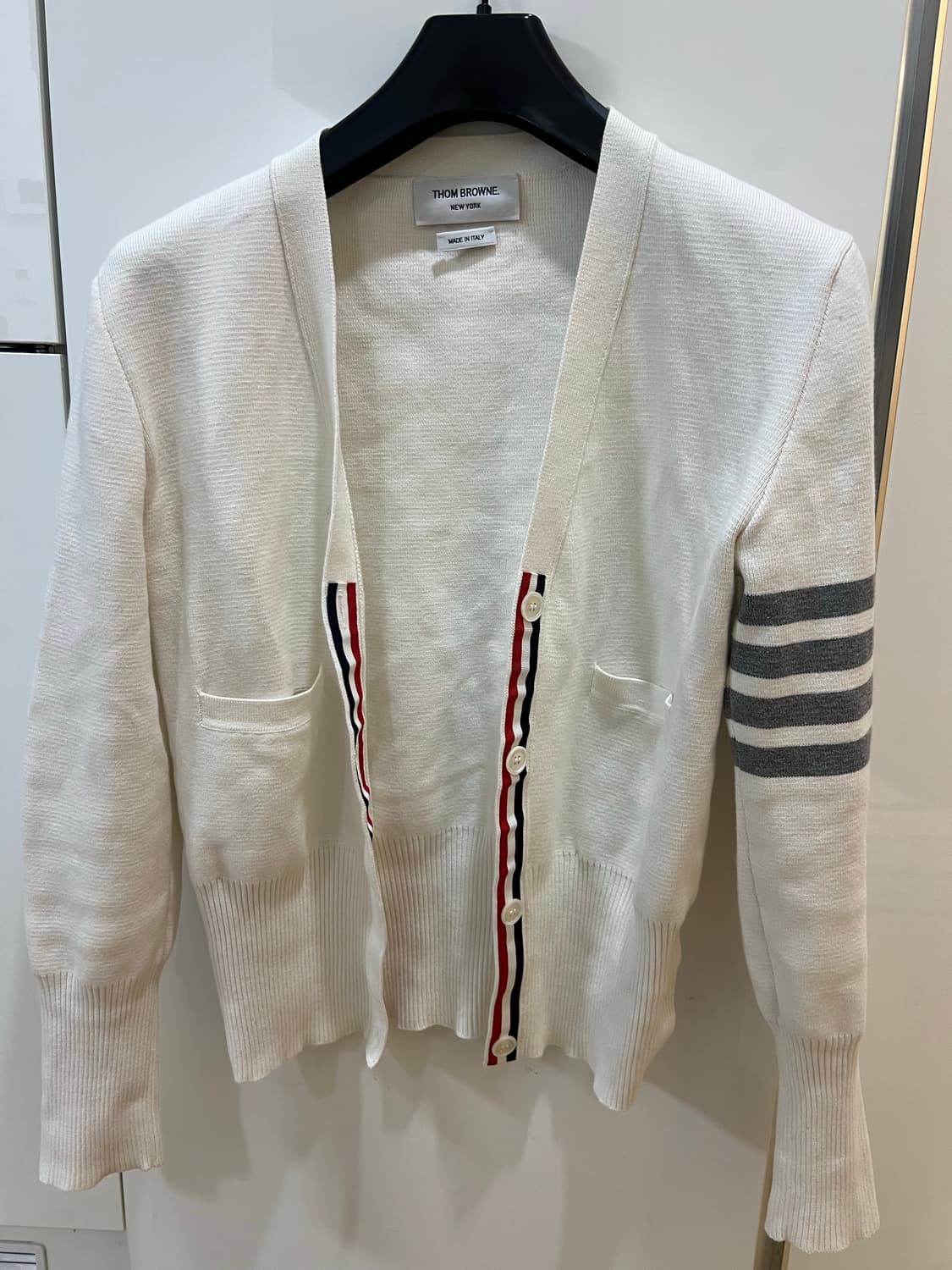 톰브라운 여성 밀라노스티치가디건 42  상품이미지1