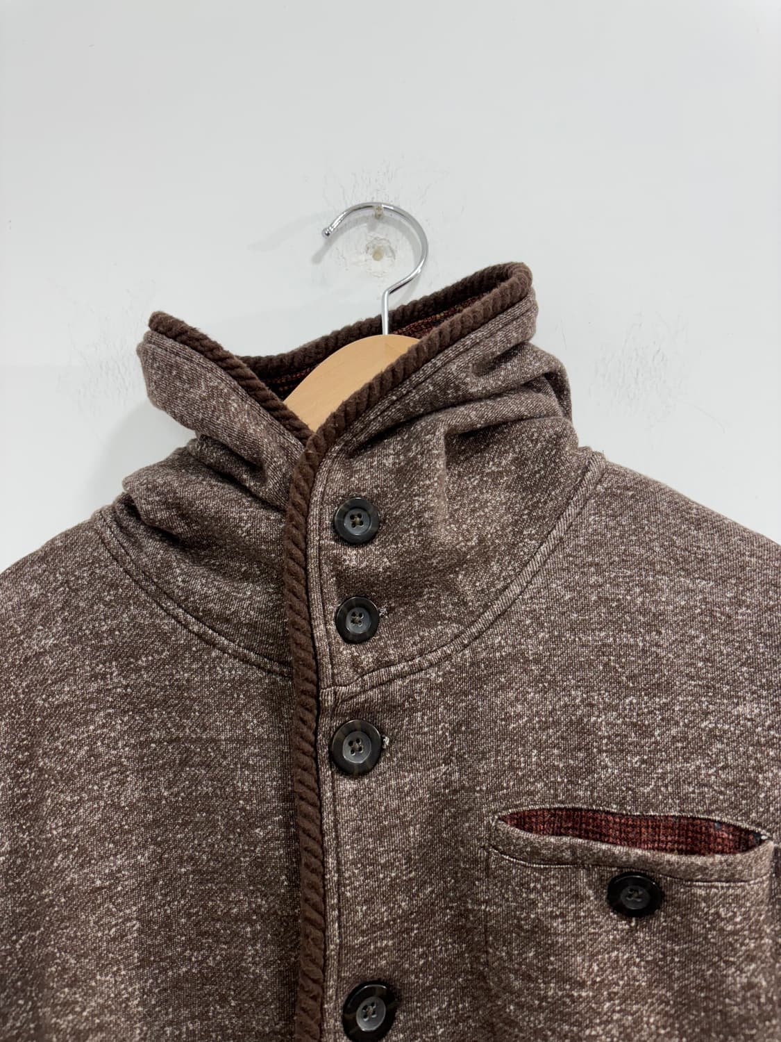 Confirm 갈색 단추 후드집업  상품이미지9