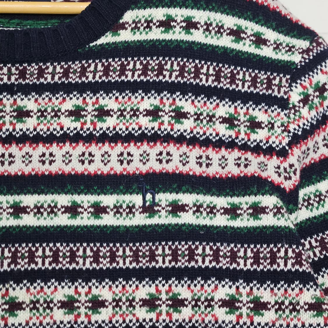 110 헤지스 페어아일 니트 상품이미지3