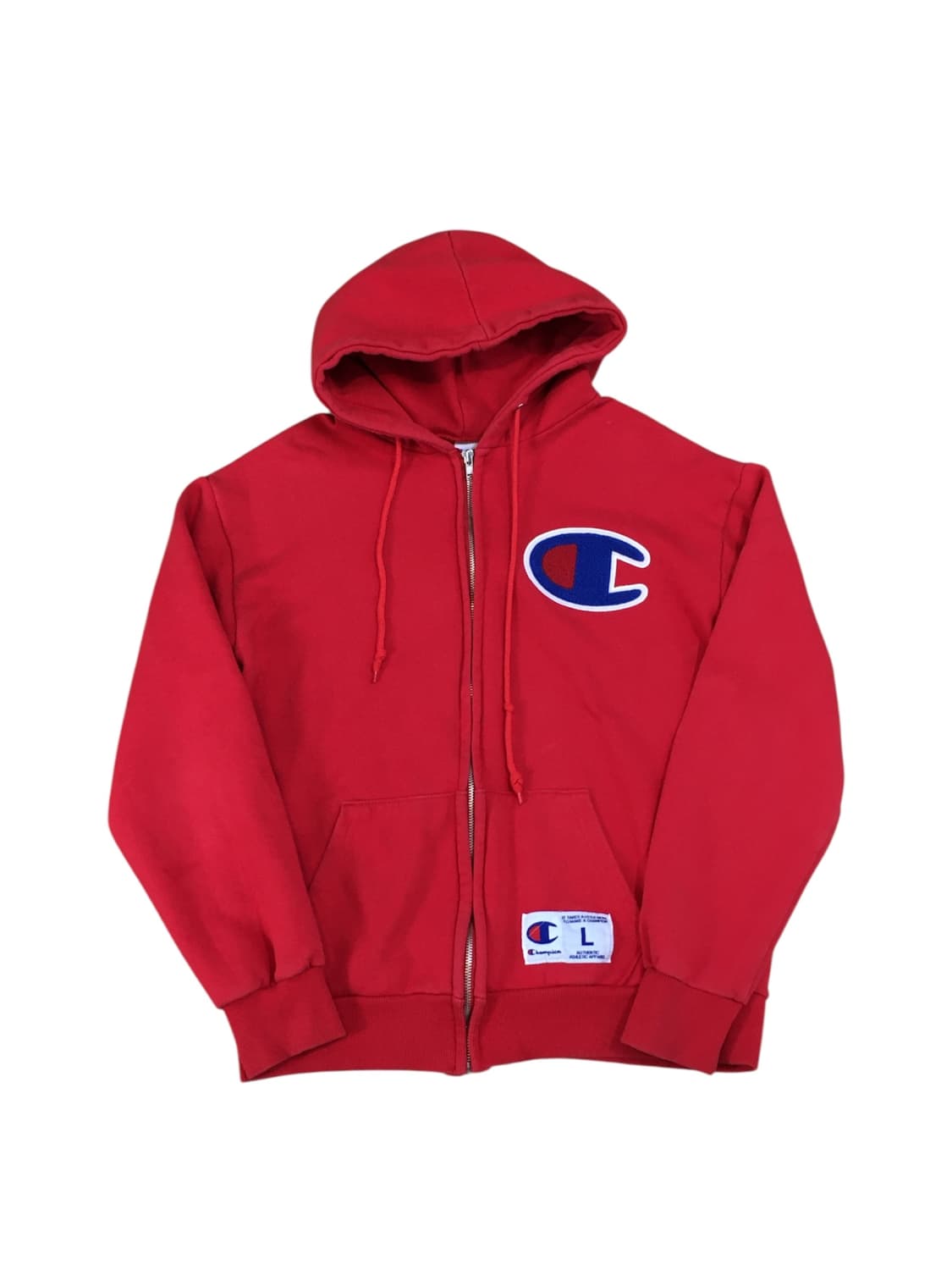챔피온 후드집업 레드 상품이미지1