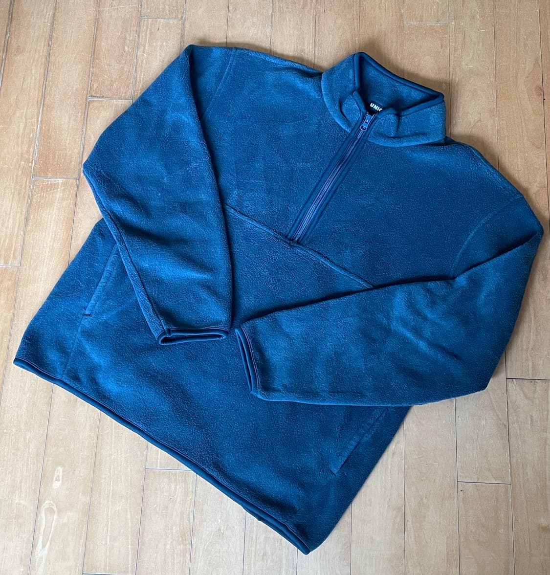 유니클로 반집업 후리스 상품이미지1