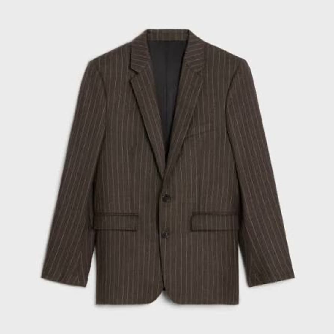 [박보검님 착용] 셀린느 23fw 스트라이프 플라넬 자켓 상품이미지2