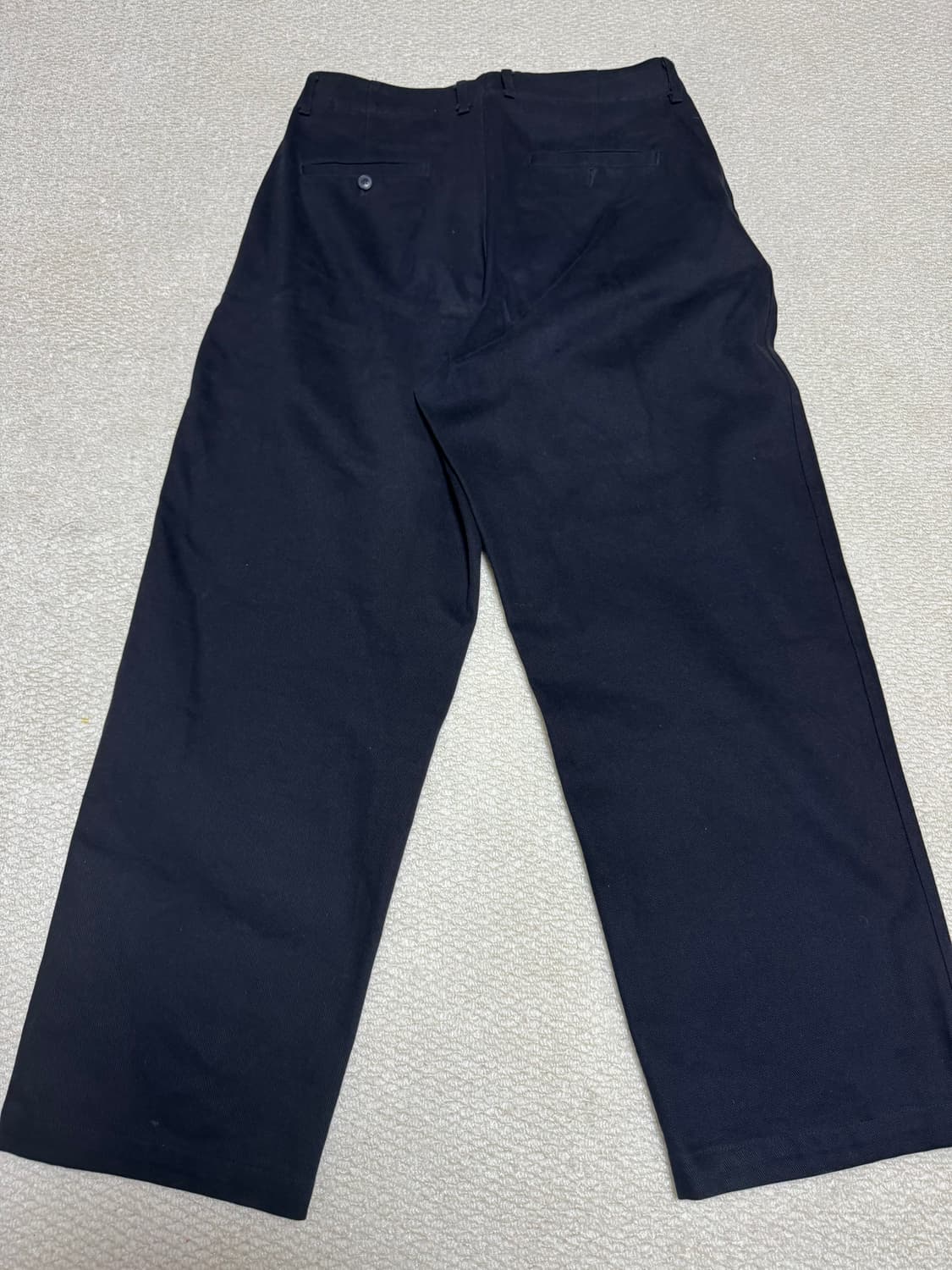 PARTIMENTO 블랙 치노팬츠 S 상품이미지2