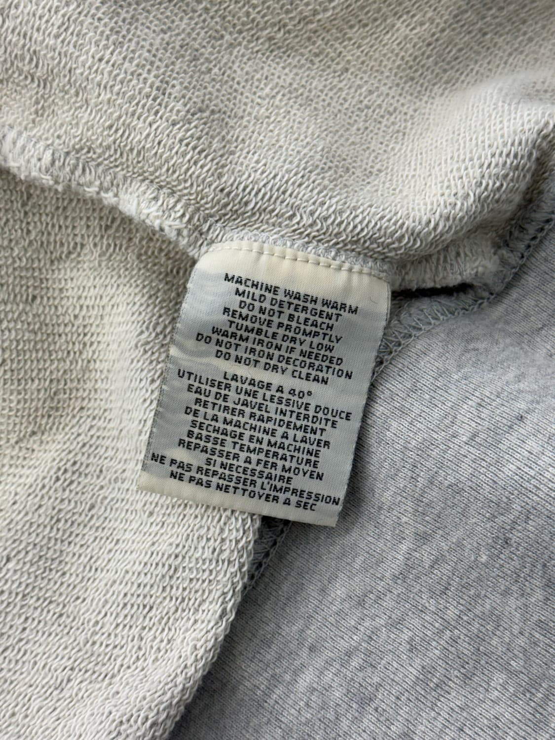 데님 앤 서플라이 인디언 헤드 라이트 그레이 후디 집업 상품이미지9