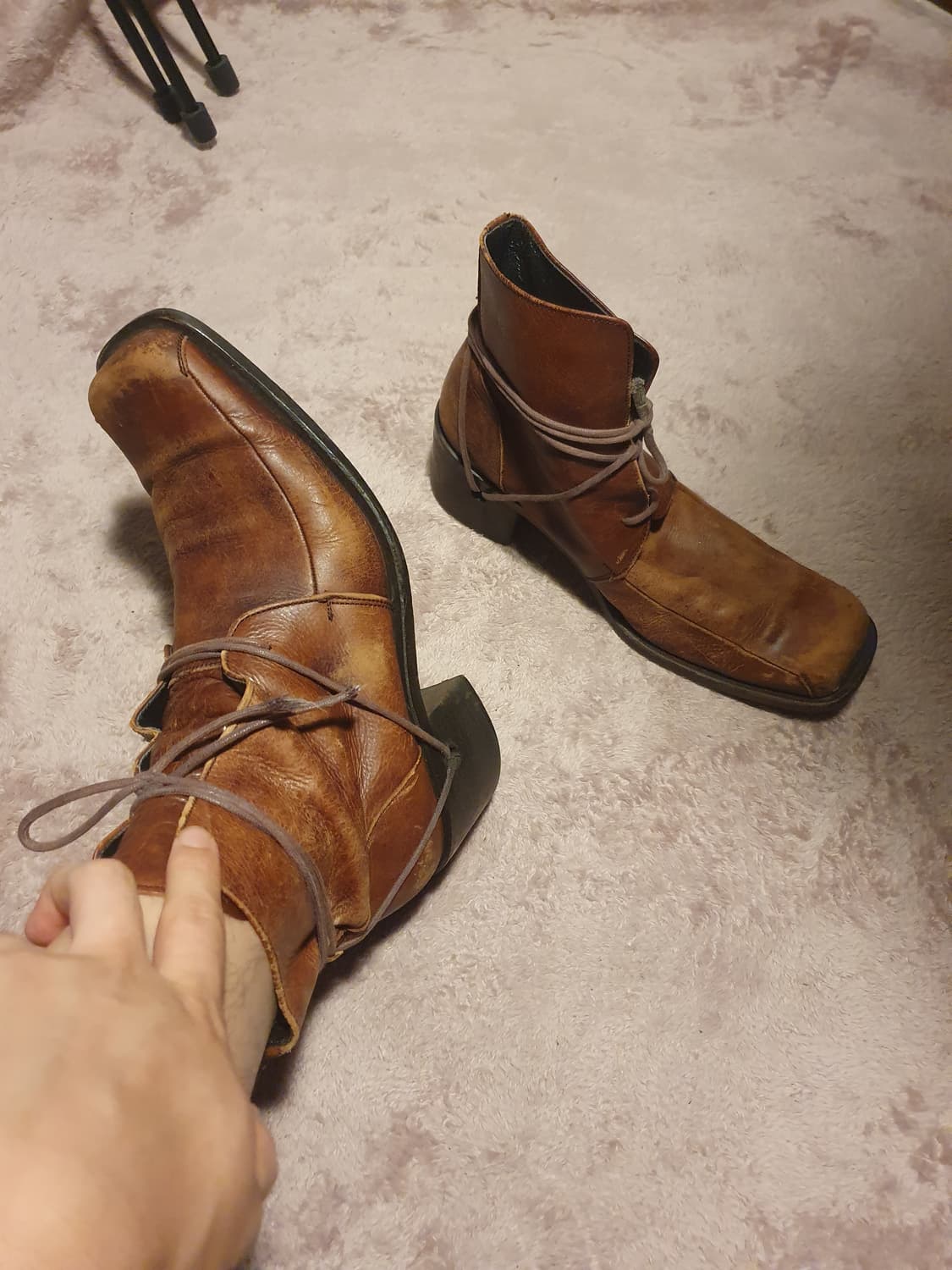 Whoop de doo lace through boots 상품이미지4