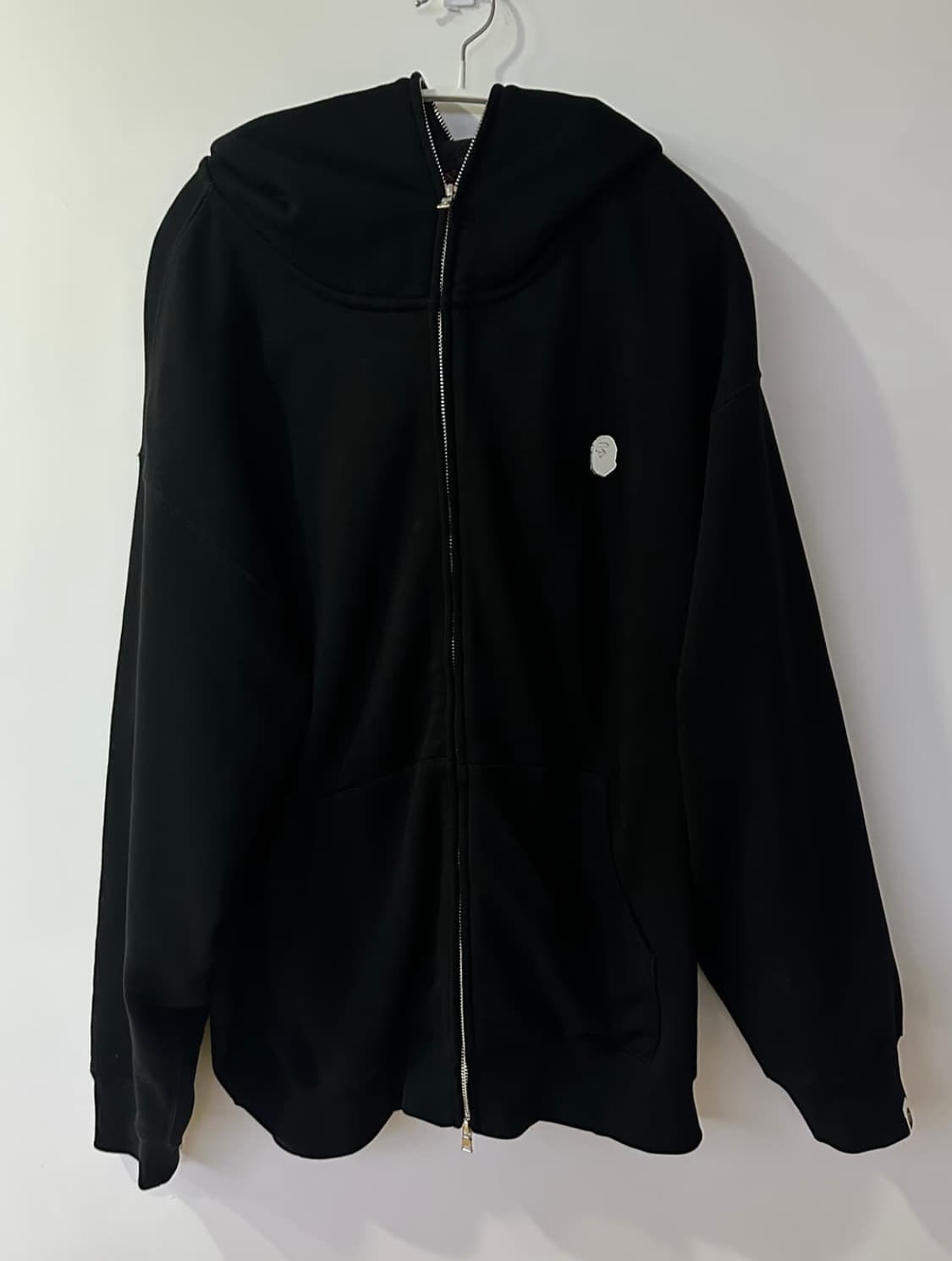 베이프 원포인트 후드집업 XL 새상품 상품이미지3