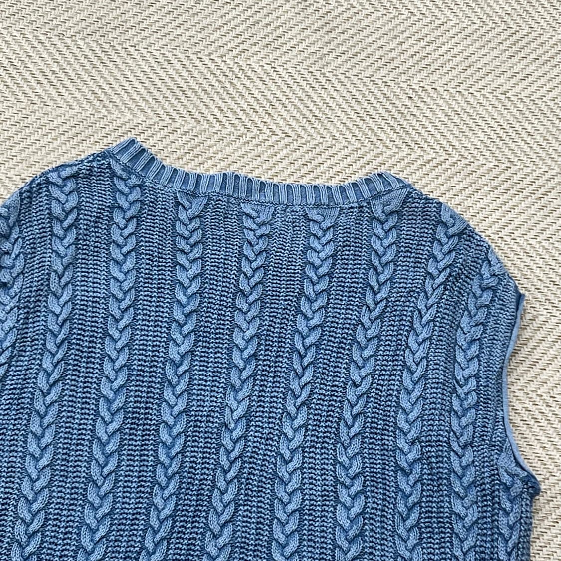 니코앤드 꽈배기 니트 베스트 r2958  상품이미지4