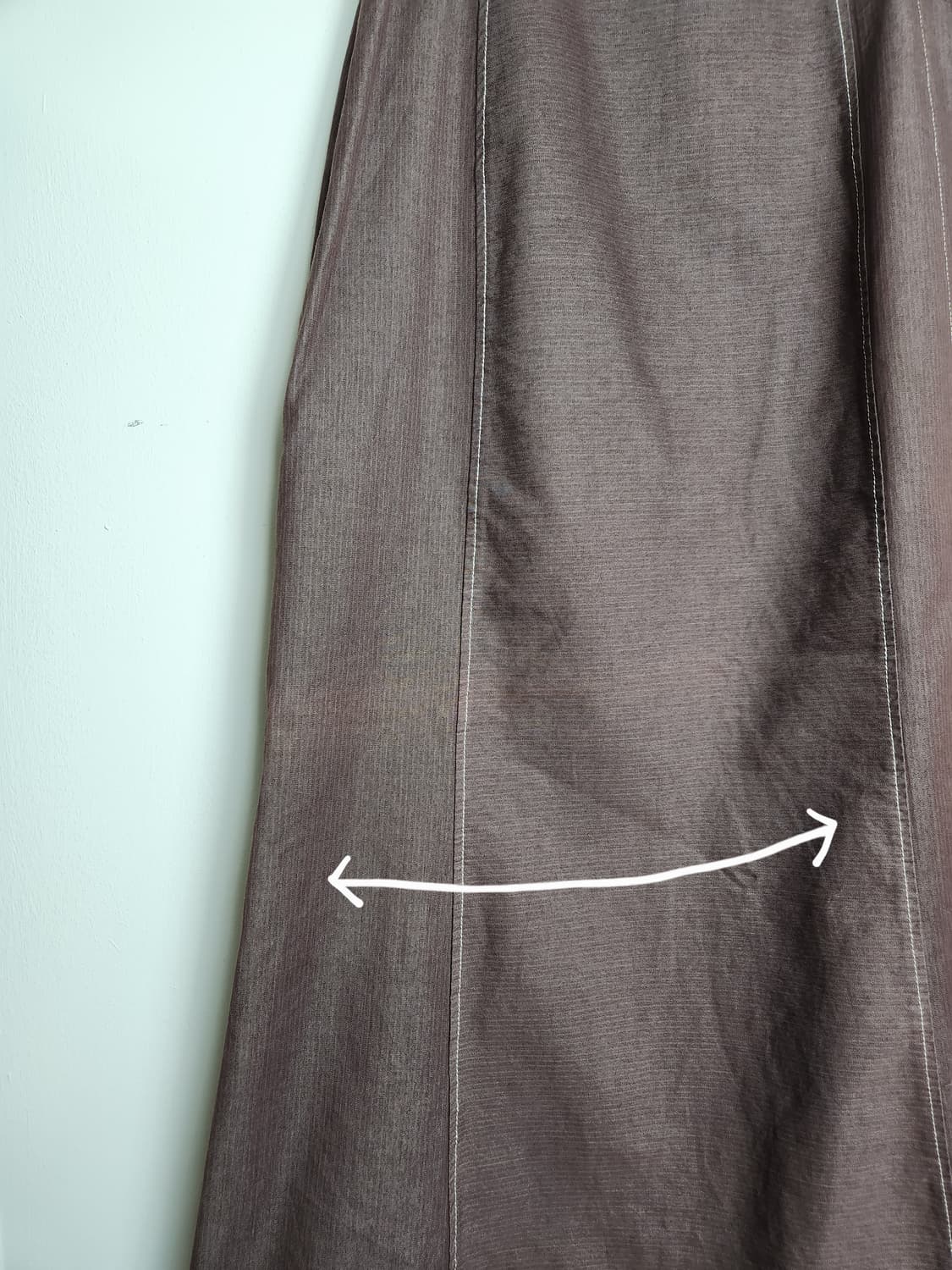 스티치 롱 스커트 상품이미지9