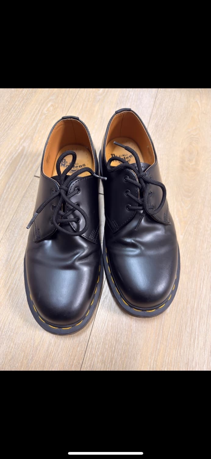 닥터마틴 1461 스무스 블랙 Uk9 280 상품이미지1