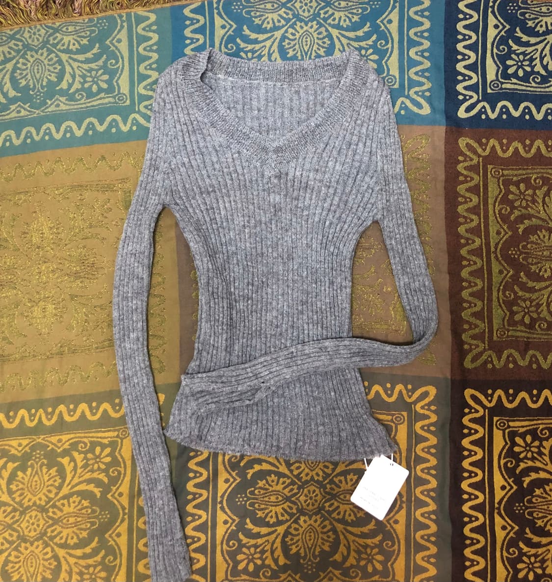 vintage gray knit 상품이미지1
