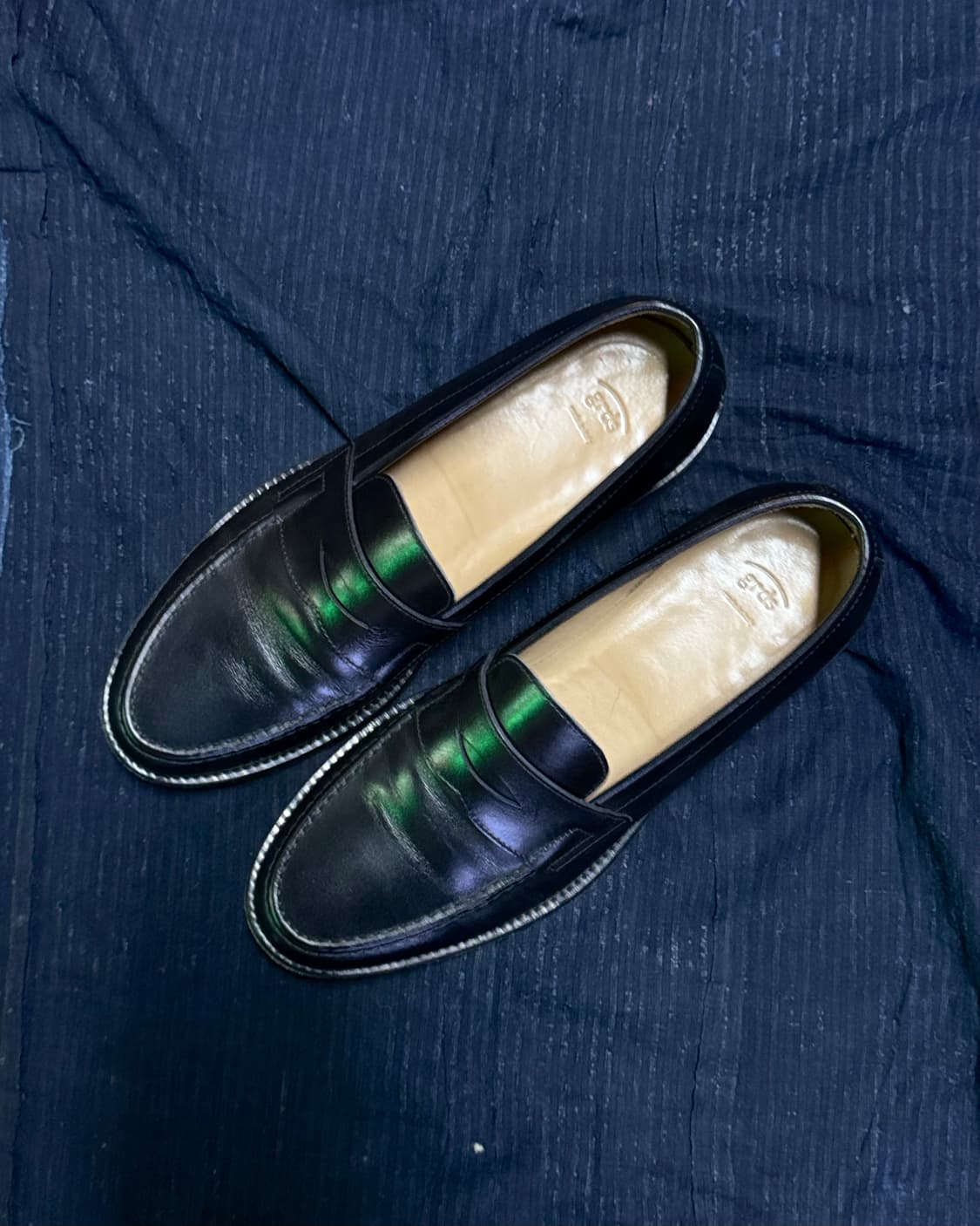 그라더스 로퍼 01 레더 블랙 43 상품이미지1