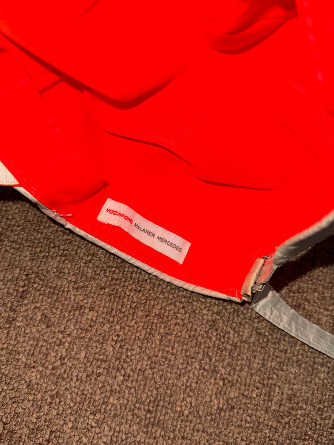 보다폰 맥라렌 메르세데스 알론소 사인 캡 모자 상품이미지4