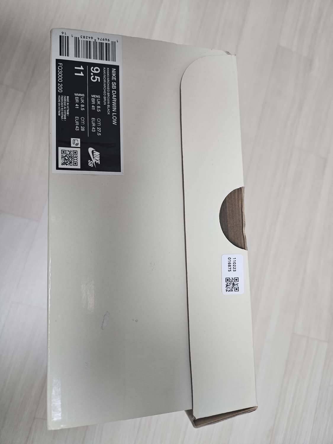 슈프림 나이키 다윈 sb로우 데저트 카모 상품이미지2