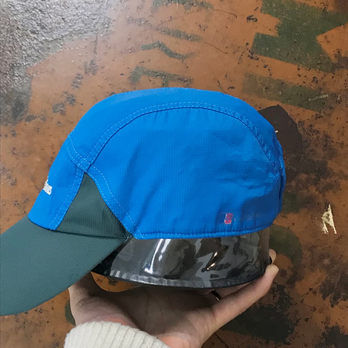 버그하우스 블루 아웃도어 캡 모자 남녀공용 상품이미지3