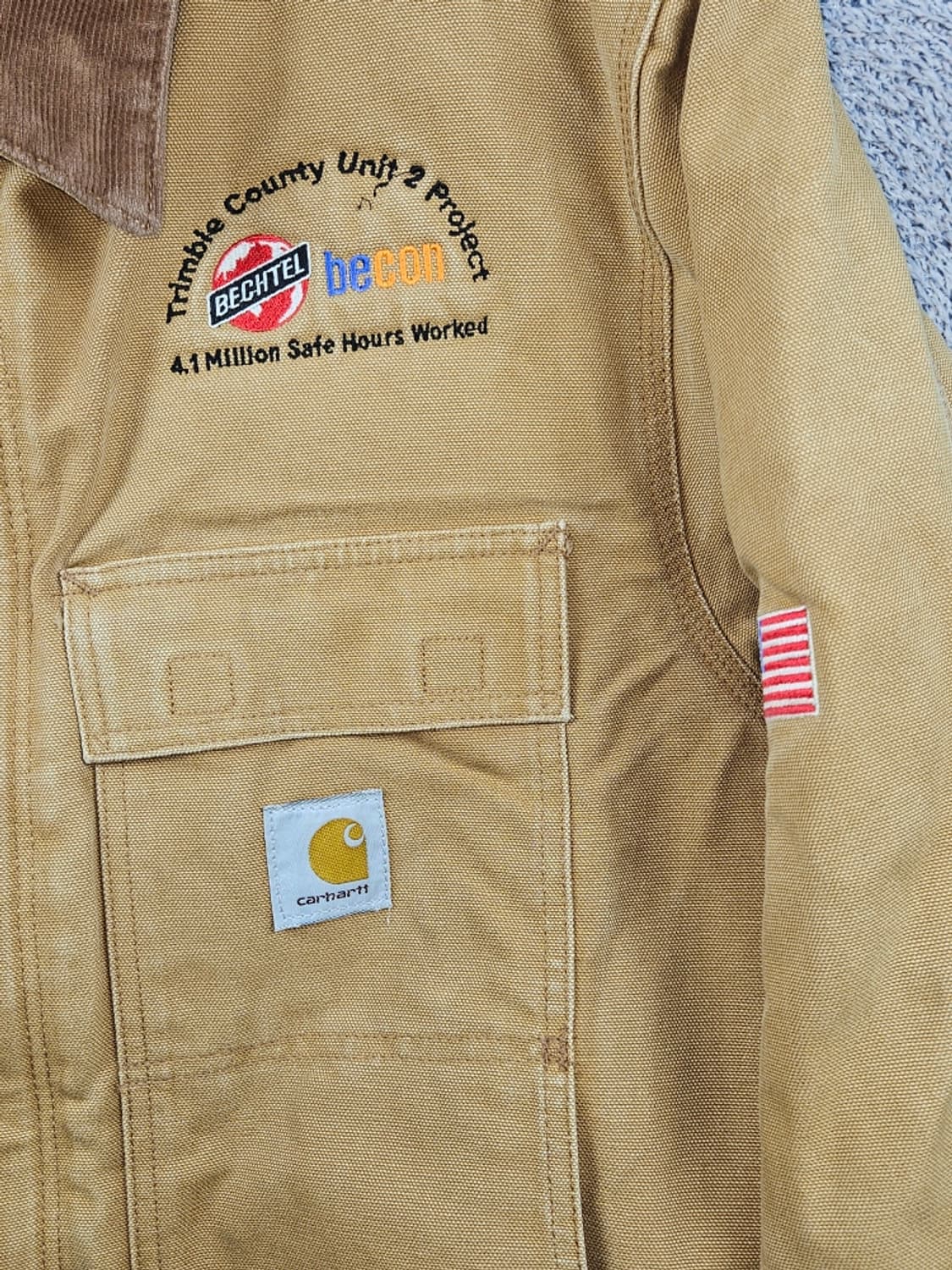 칼하트 C03 덕 캔버스 아크틱 초어 자켓 ( 44 ) / 11095 상품이미지7