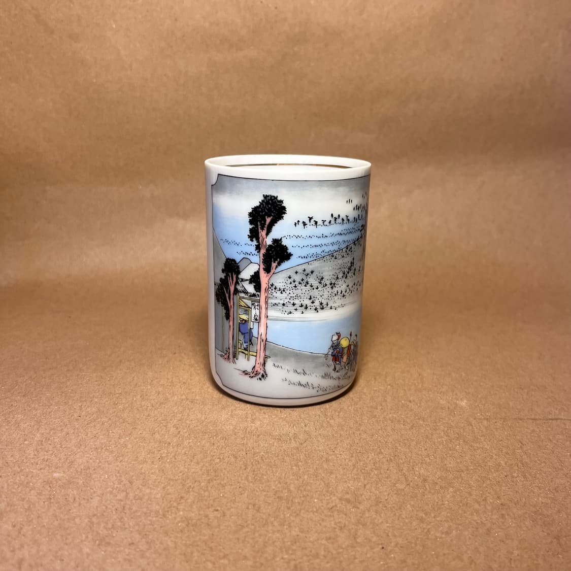 일본 전통 회화 프린트 유노미(湯呑み) 컵 5종 세트 상품이미지3