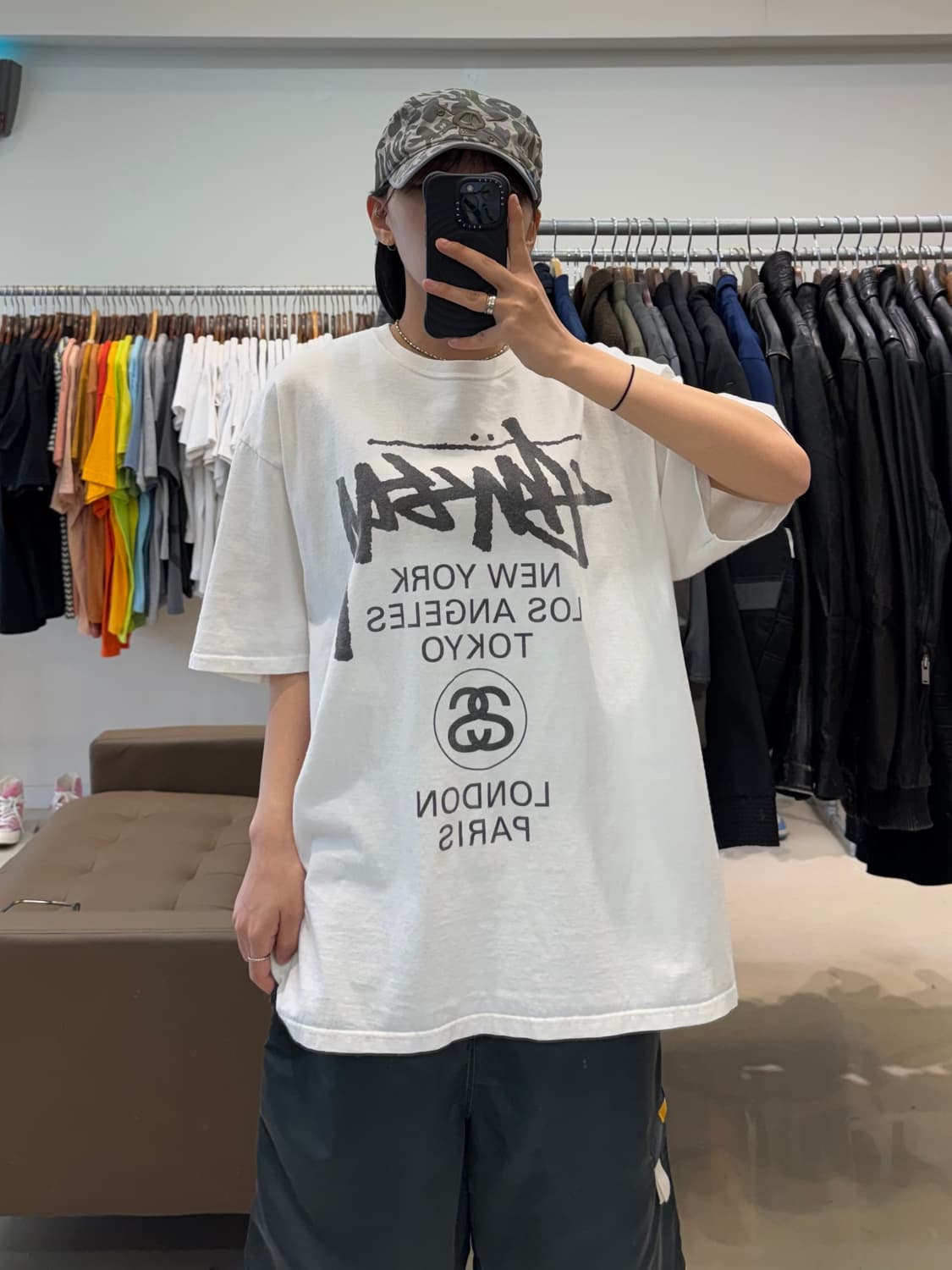 스투시 월드투어 티셔츠 상품이미지5