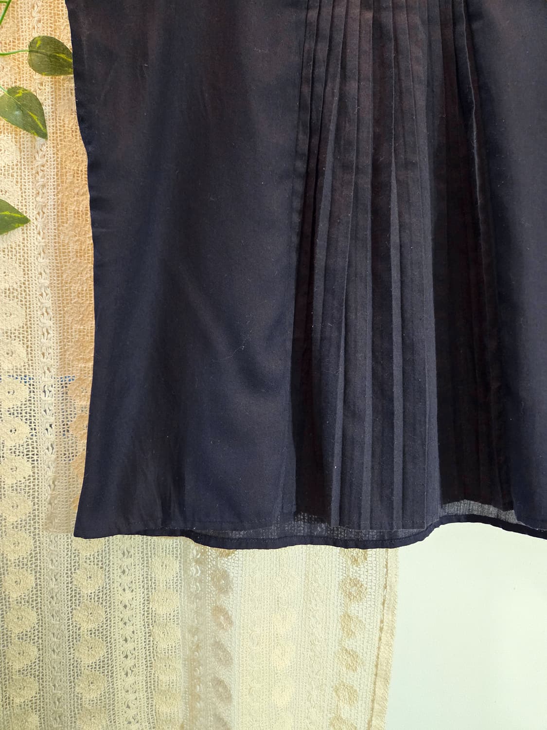 네이비 블라우스 상품이미지3