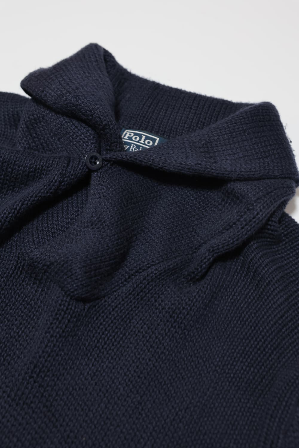 Polo 90s Pima Cotton Shawl Collar Knit 상품이미지1