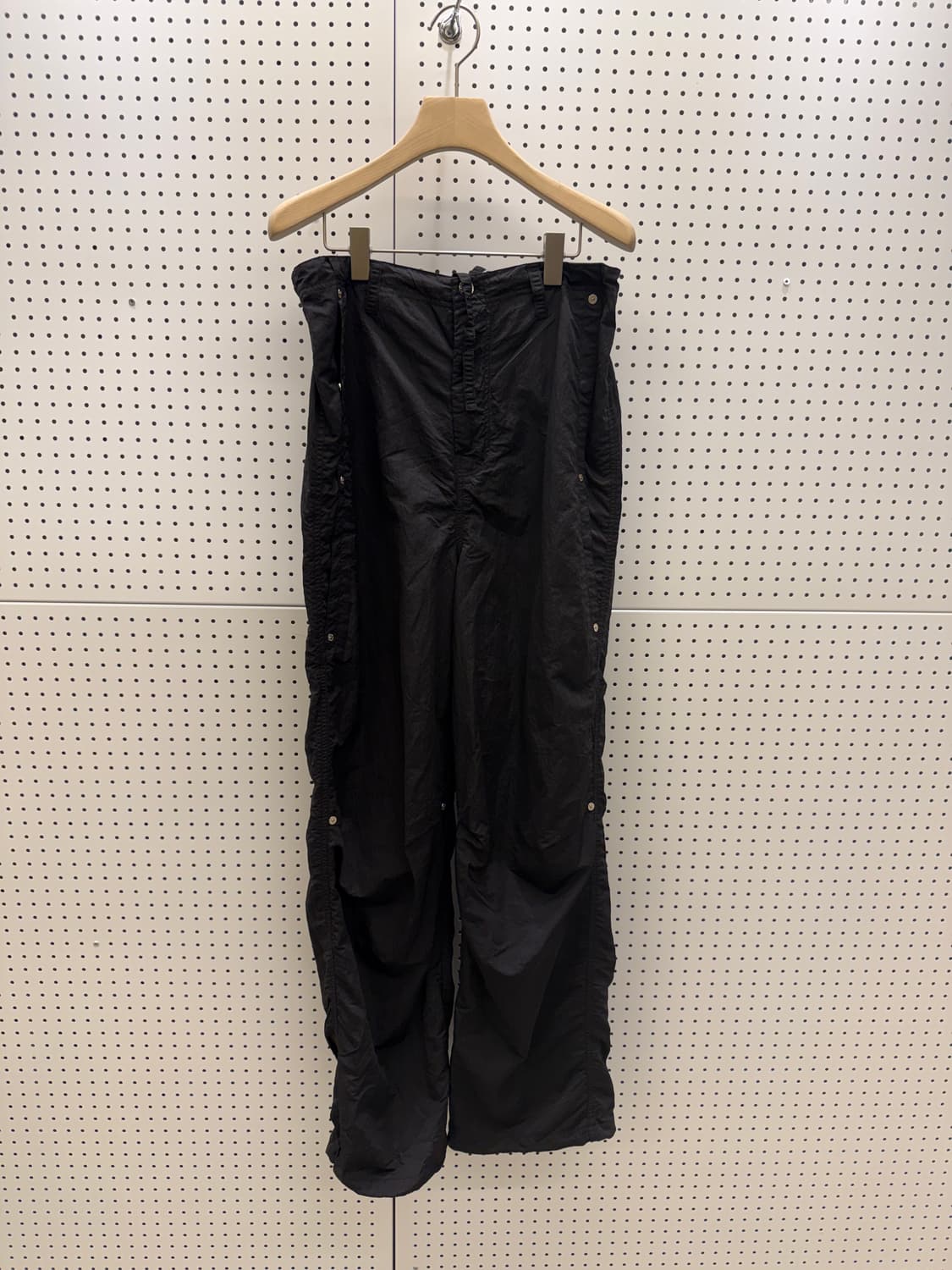 세터 와이드 나일론 셔링 카고 팬츠 U1515 상품이미지3