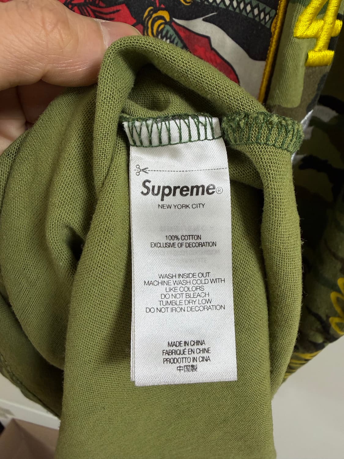 슈프림 크레인 티 상품이미지5