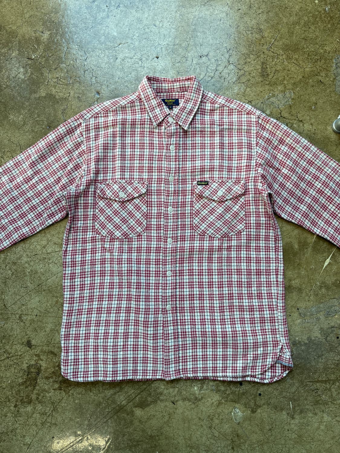 Oshkosh 빈티지 체크 플란넬 셔츠 상품이미지3