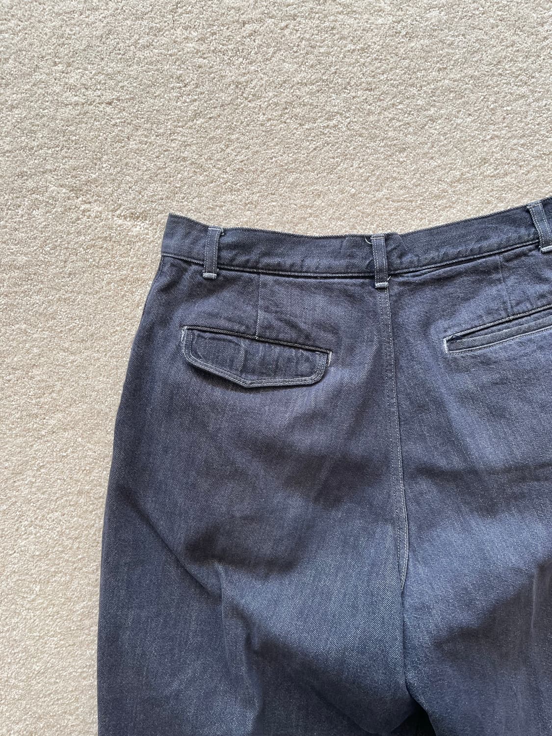 그라프페이퍼 투턱 데님 (31-32) 상품이미지7