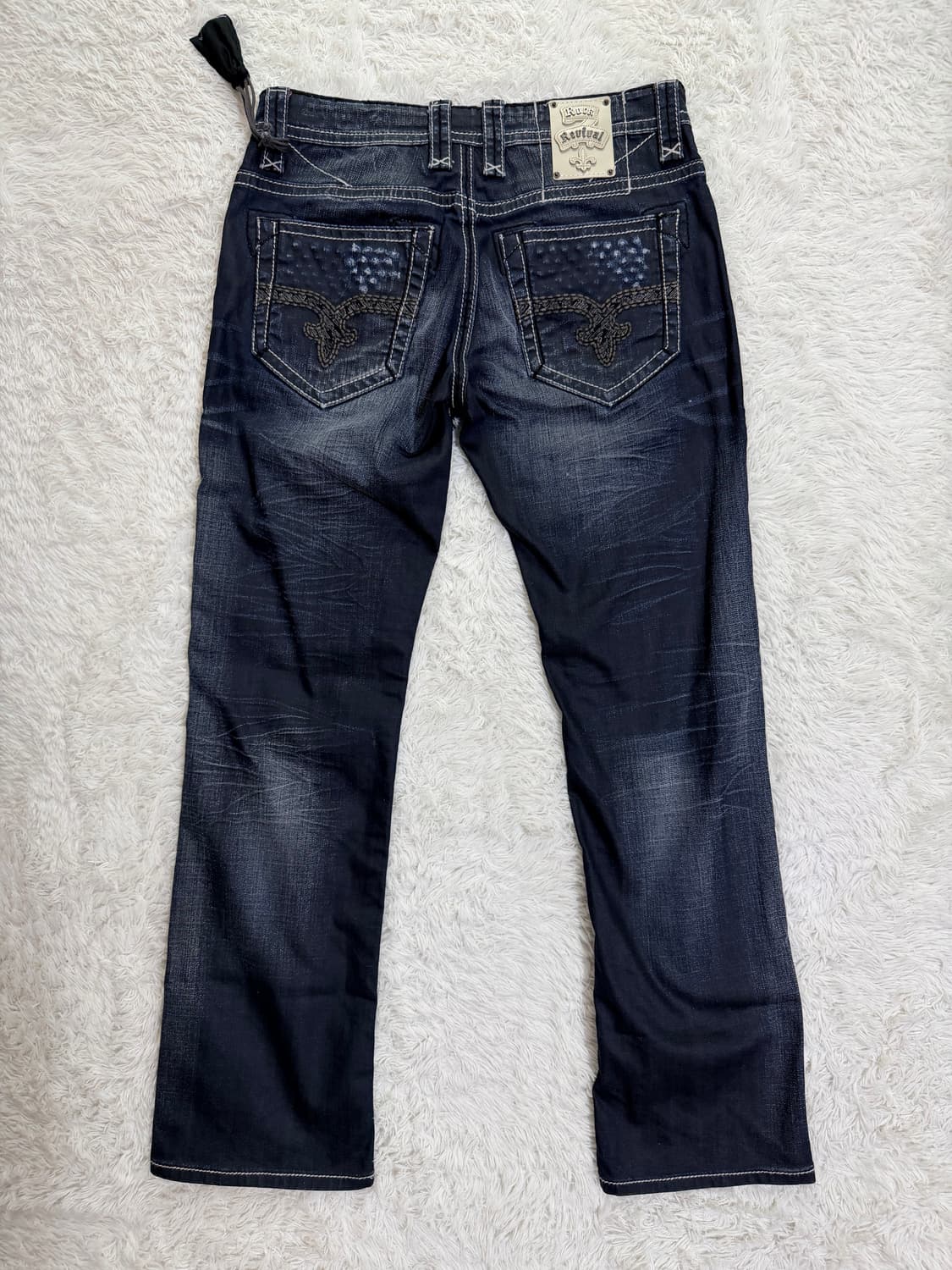 락리바이벌 빈티지 데님 청바지 33 상품이미지8