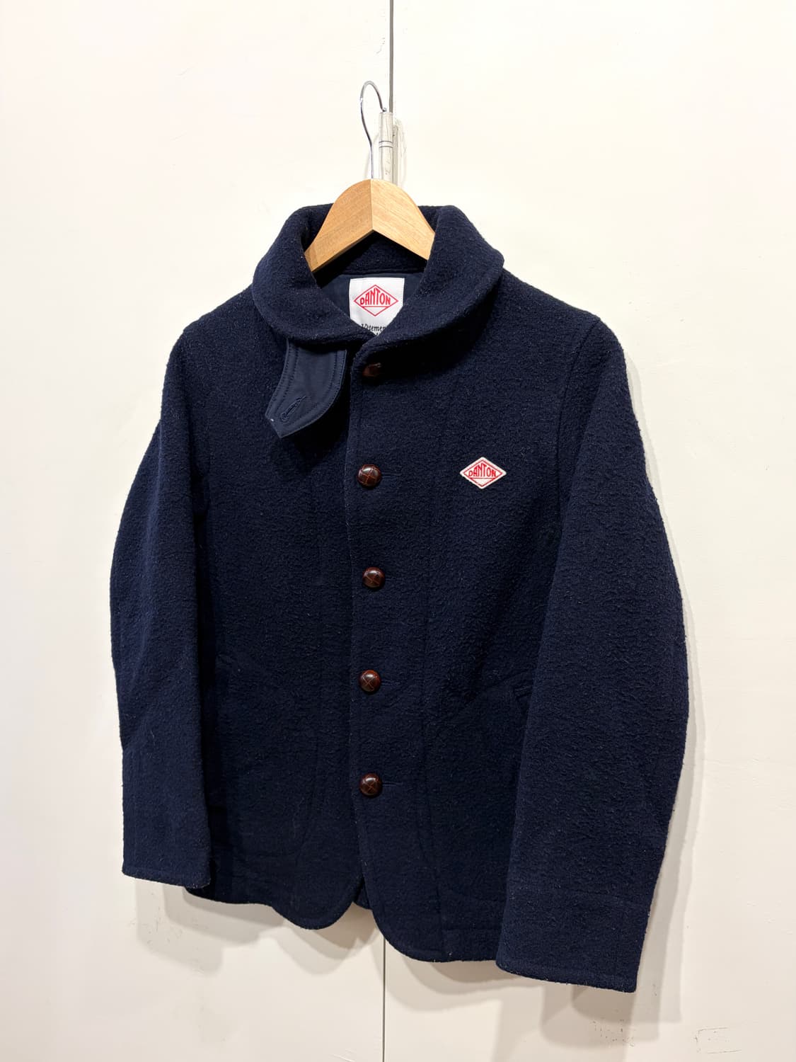 단톤 울 하프 코트 상품이미지2