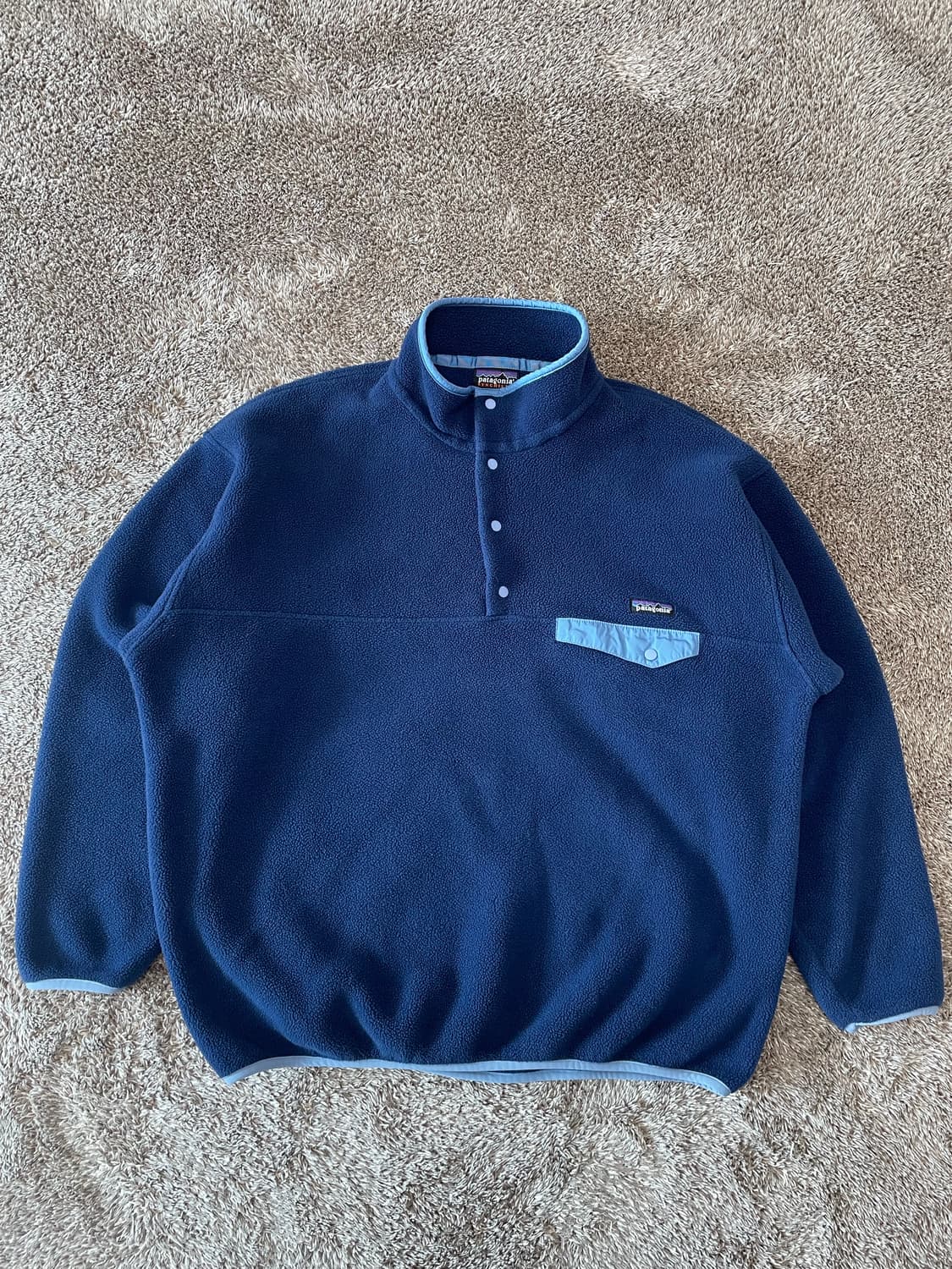 Patagonia synchilla 빈티지 신칠라 블루 상품이미지1