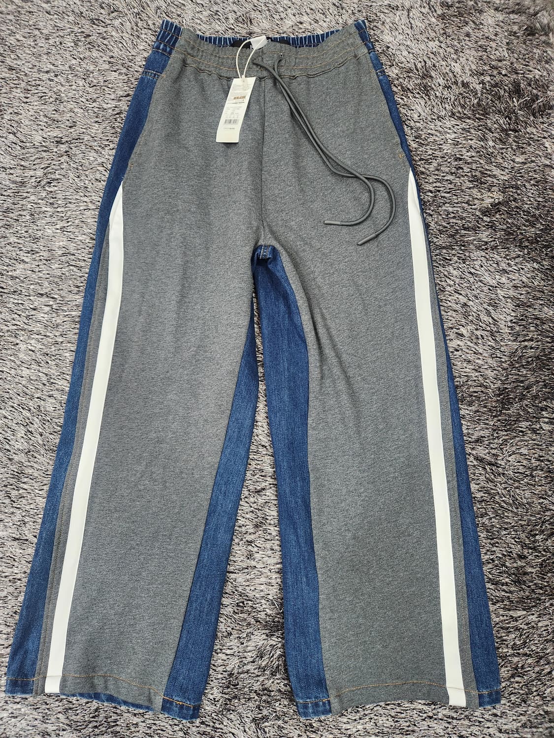 쥬시쥬디 져지믹스와이드팬츠 새상품 상품이미지1