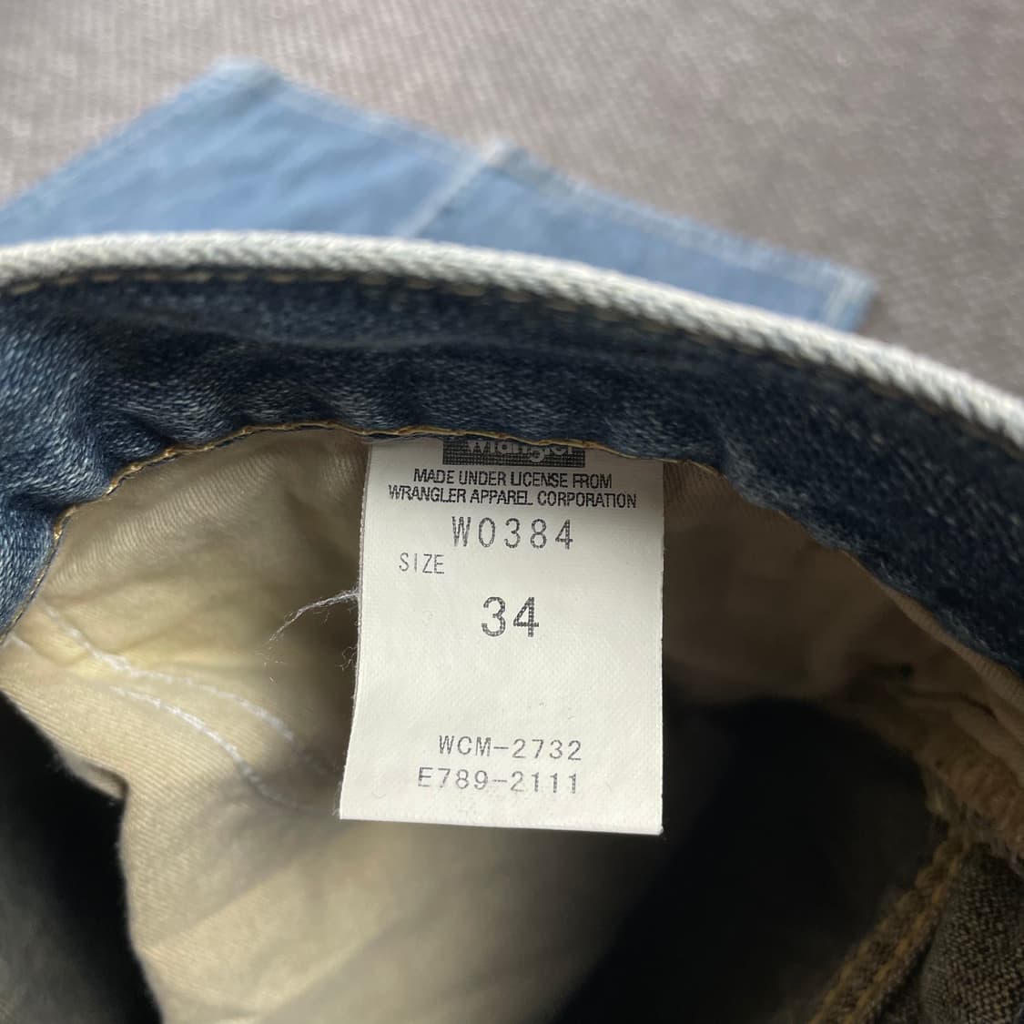 (34) 랭글러 중청 데님 팬츠 상품이미지4
