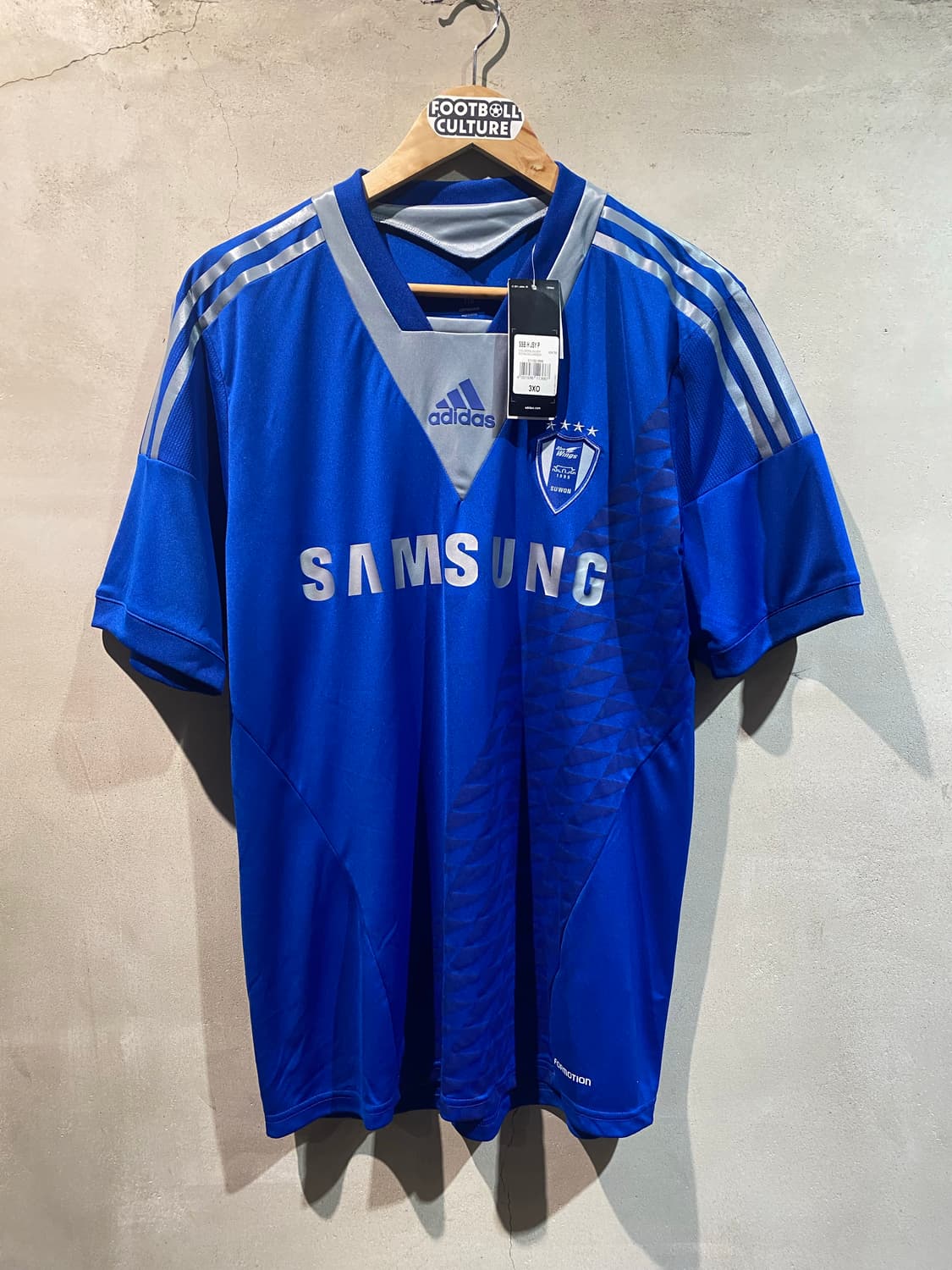 13-14 수원 삼성 22번 홈 유니폼 (실버에로우/NEW) 상품이미지1