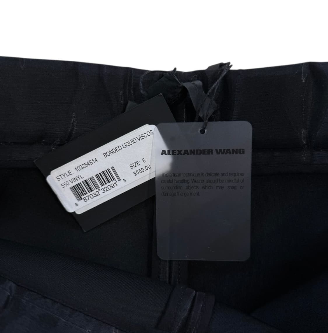 알렉산더 왕 본디드 리퀴드 비스코스 숏츠 상품이미지6