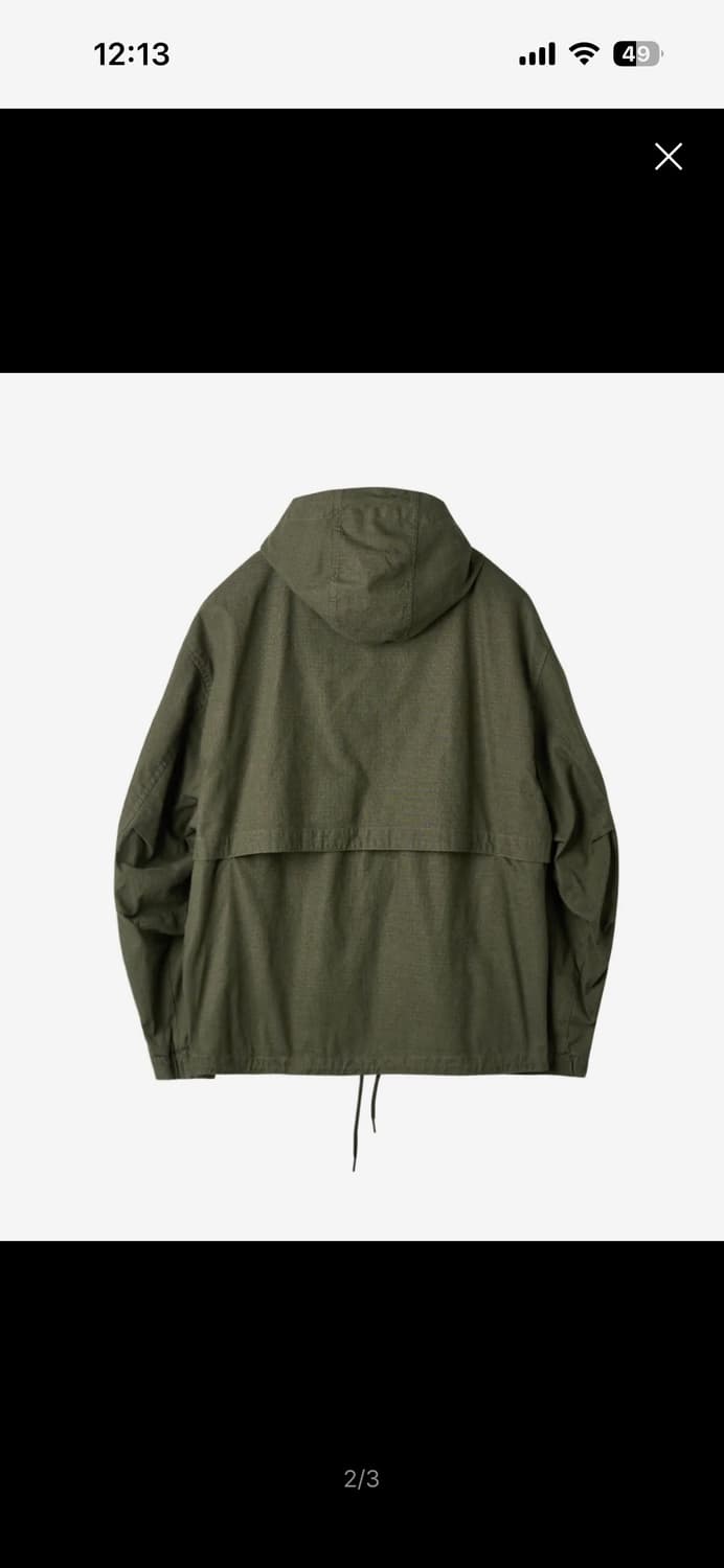 러프사이드 Hill Parka Olive 24FW 3사이즈 상품이미지2