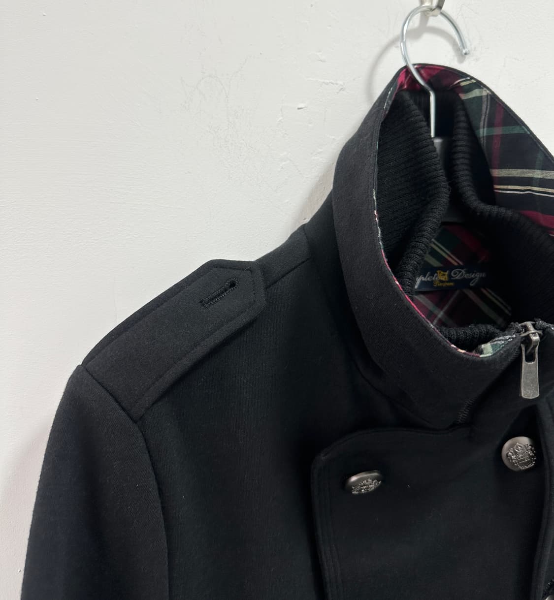 PINCPONC black double breasted buttoned  상품이미지5