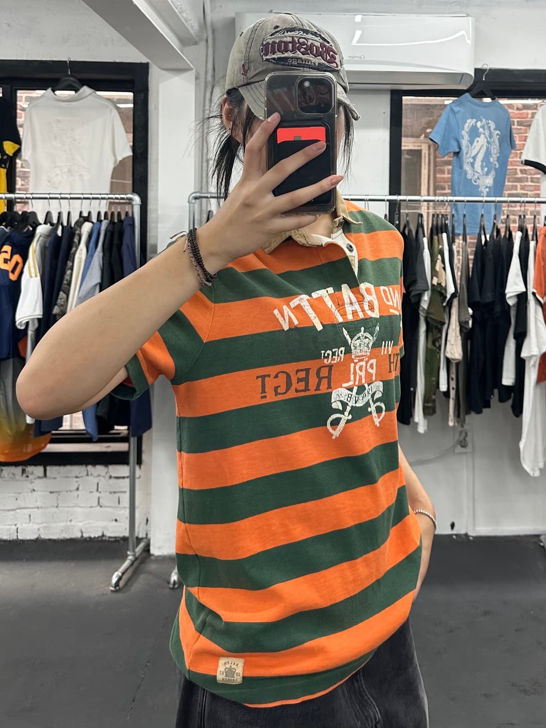 폴로 랄프로렌 스트라이프 PK 티셔츠 상품이미지3